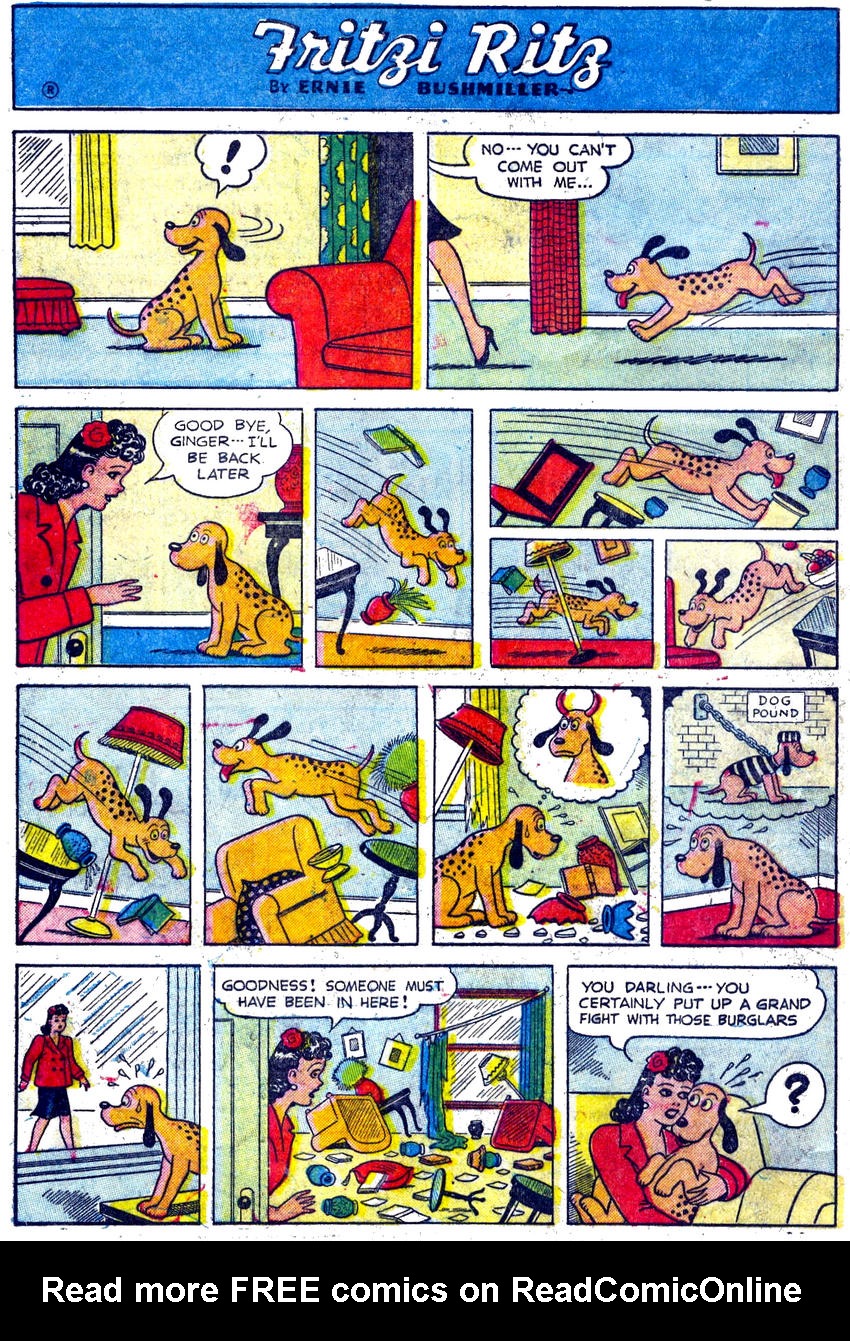 Read online Fritzi Ritz (1953) comic -  Issue #49 - 20