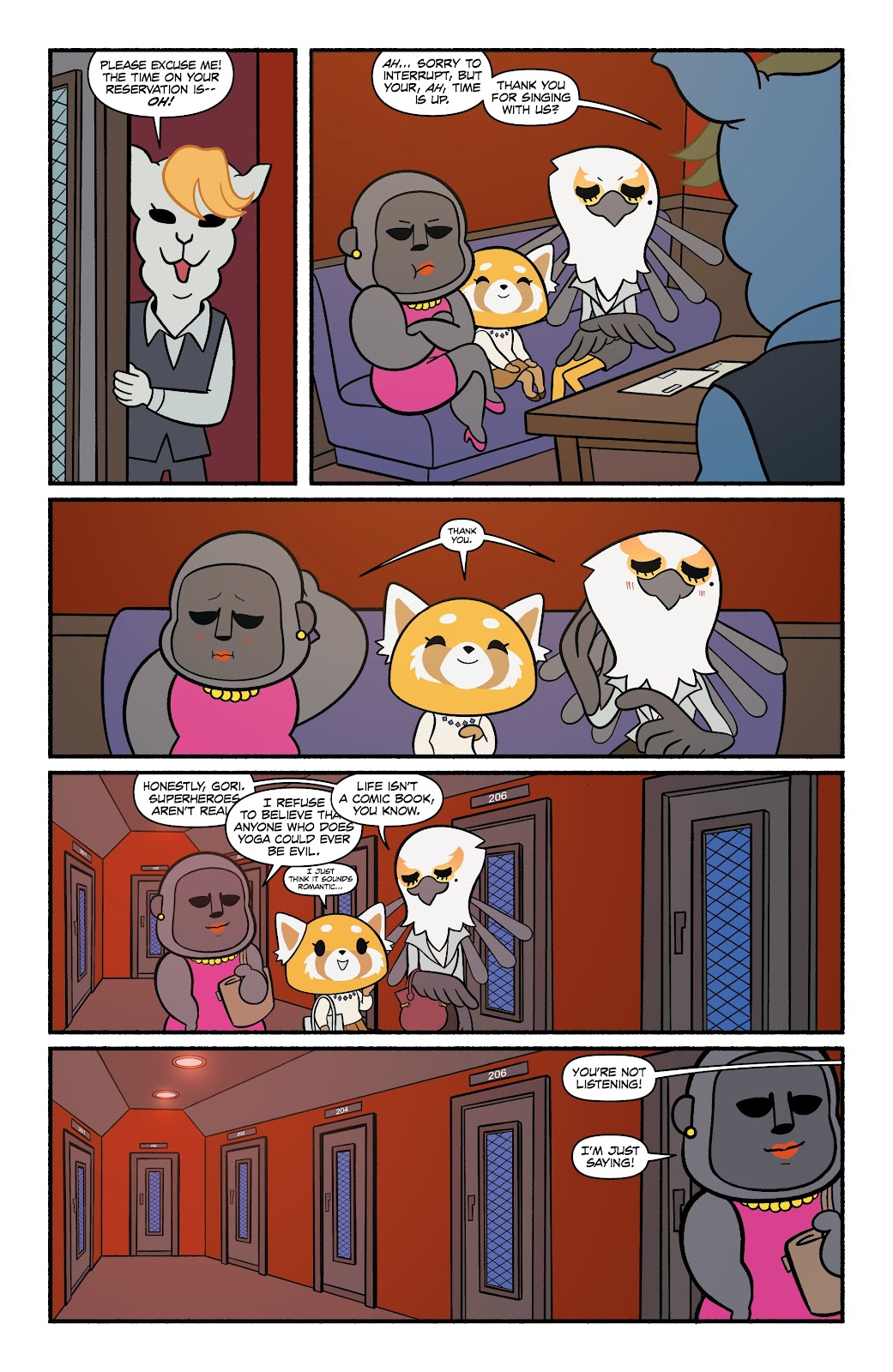 Aggretsuko Meet Her Friends issue 1 - Page 22