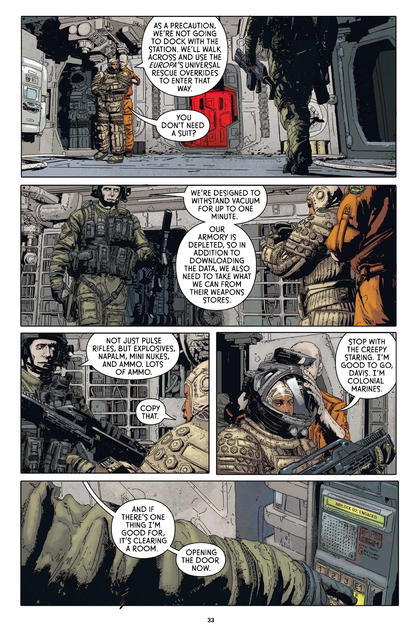 Read online Aliens: Defiance comic -  Issue # _TPB 1 - 33