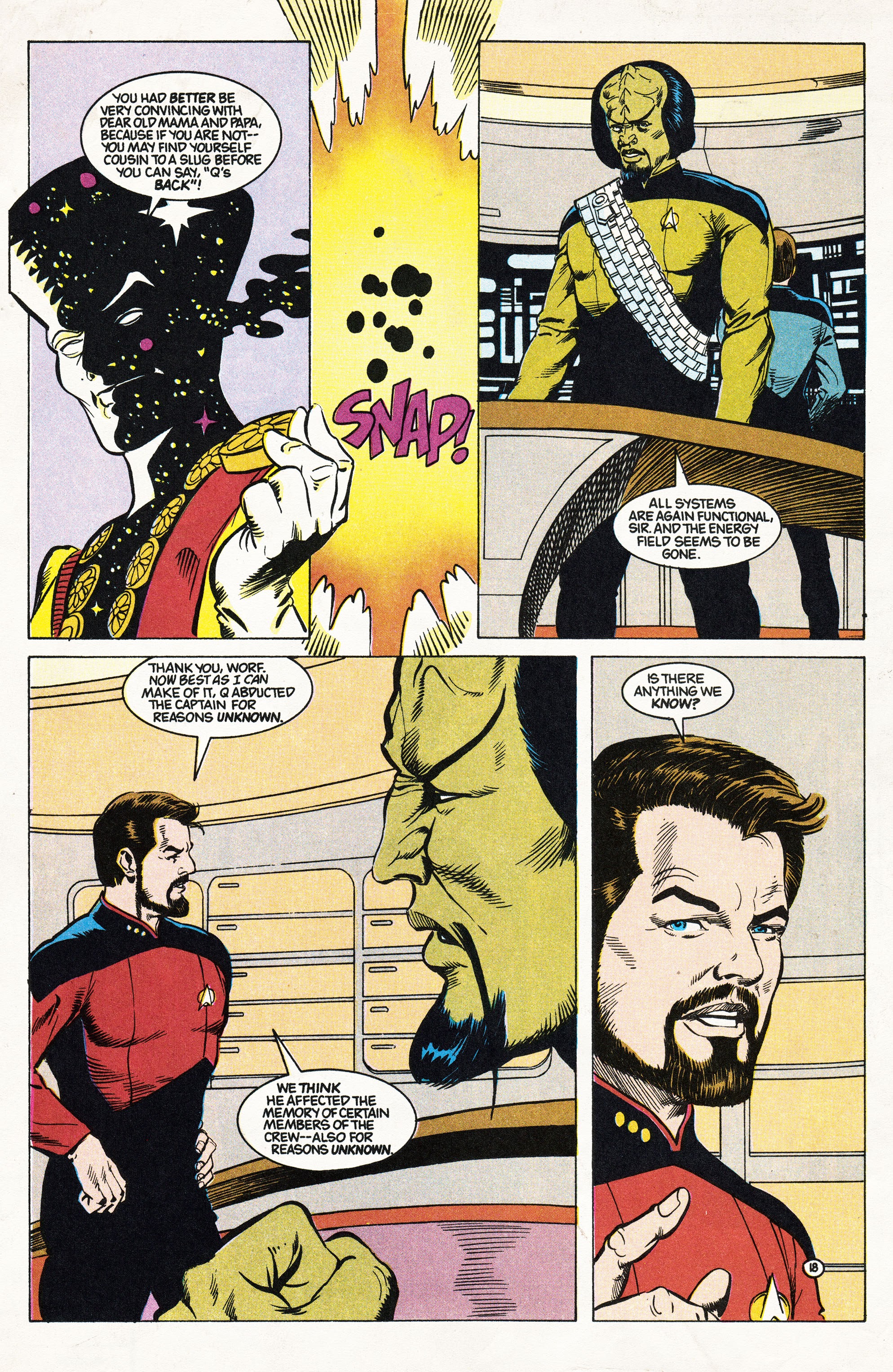 Read online Star Trek: The Next Generation: The Gift Facsimile Edition comic -  Issue # TPB - 20