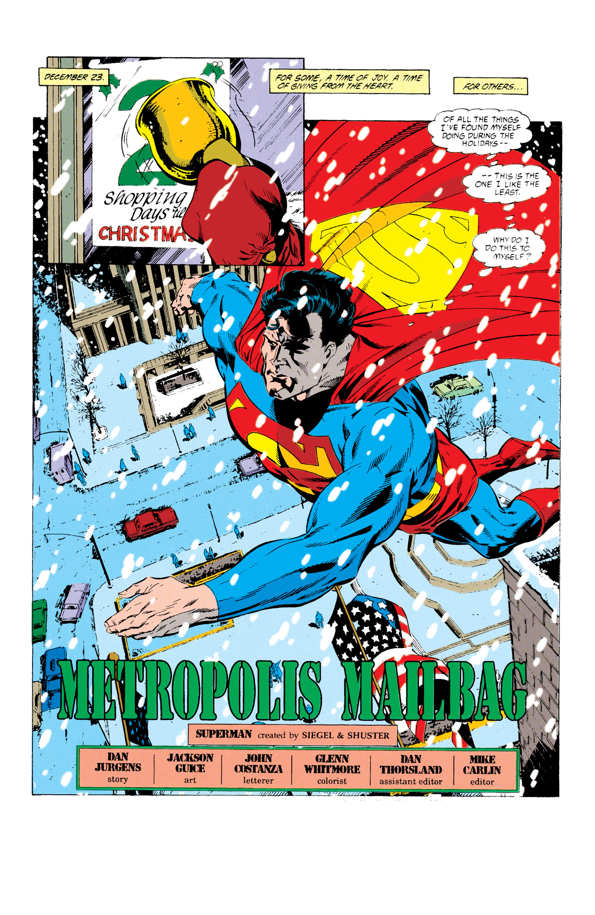 Read online Superman (1987) comic -  Issue #64 - 2