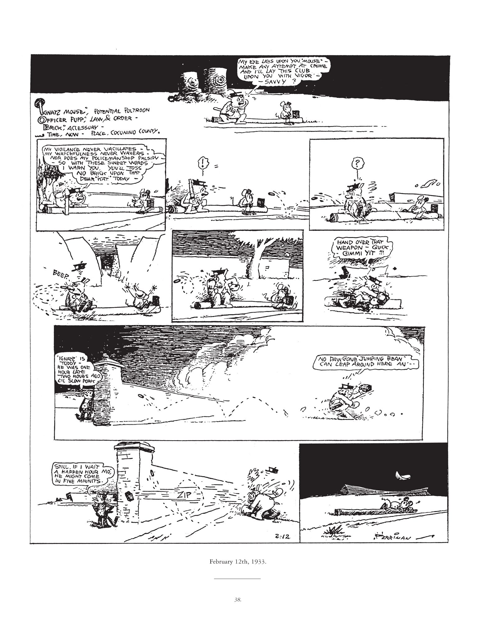 Read online Krazy & Ignatz comic -  Issue # TPB 8 - 37