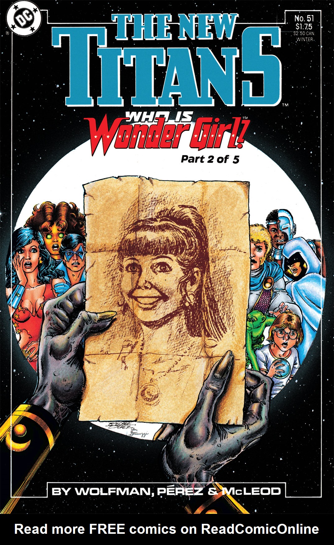 Read online The New Titans (1988) comic -  Issue #51 - 1