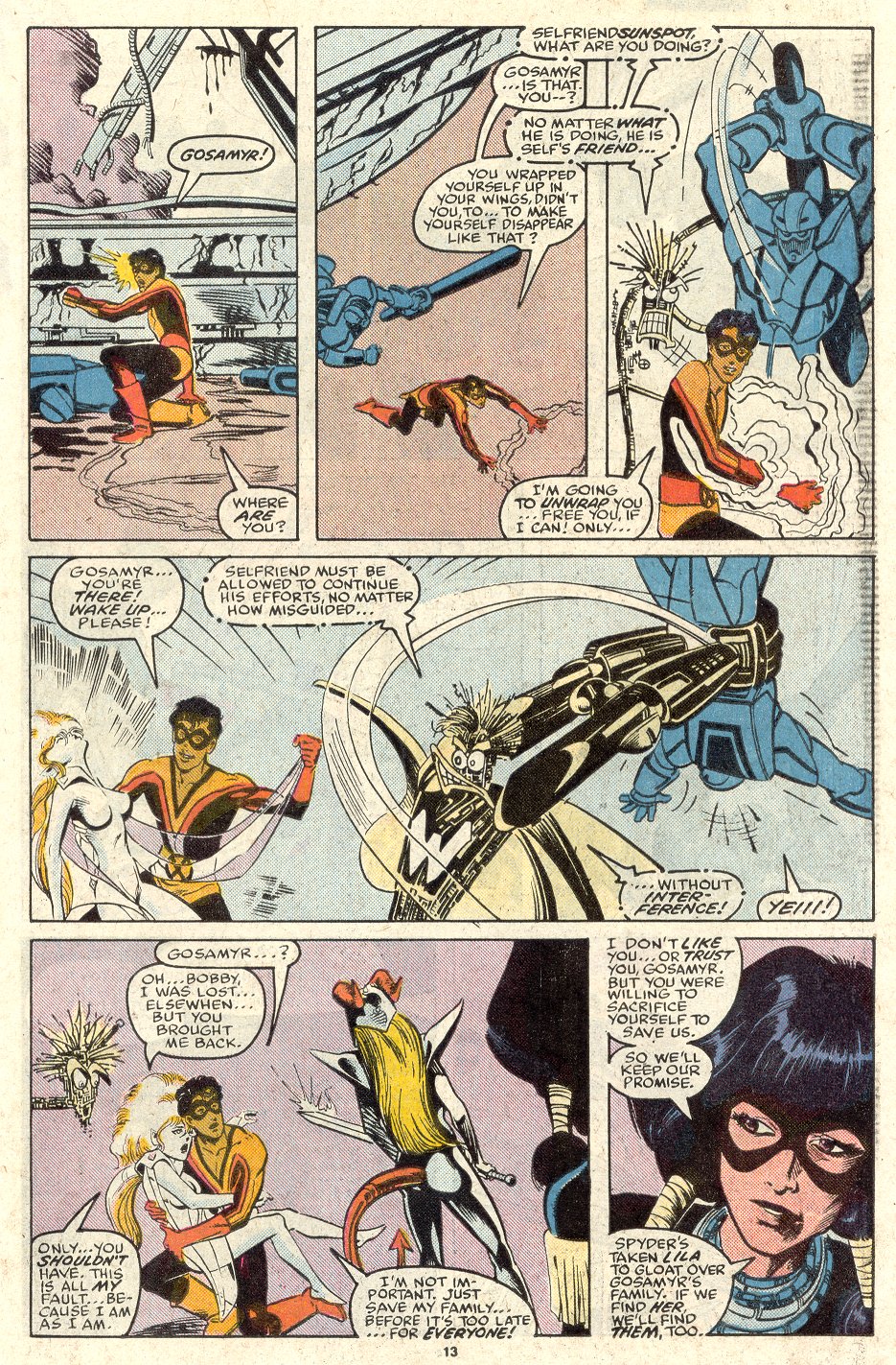 The New Mutants Issue #70 #77 - English 11