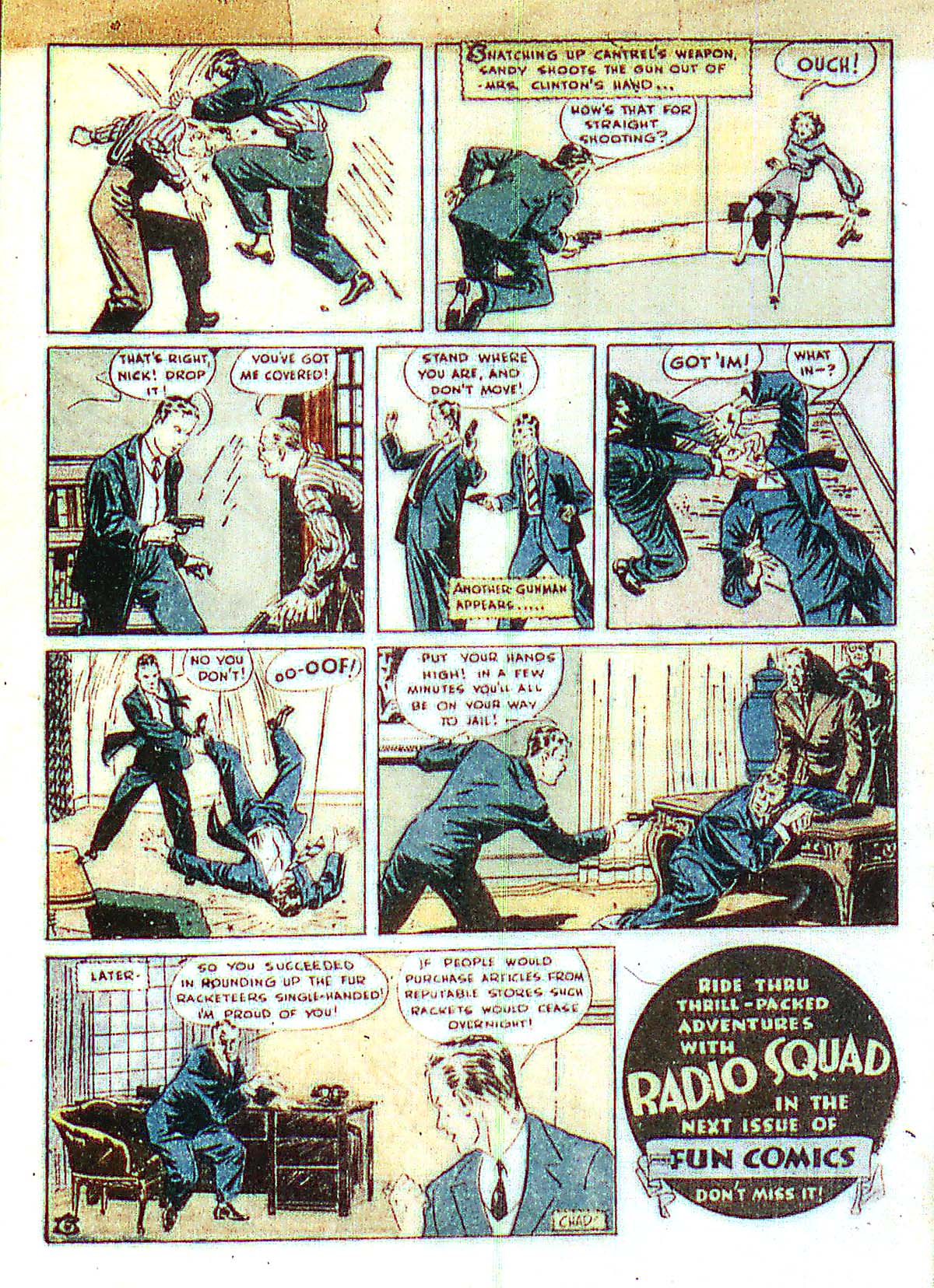 Read online More Fun Comics comic -  Issue #56 - 34