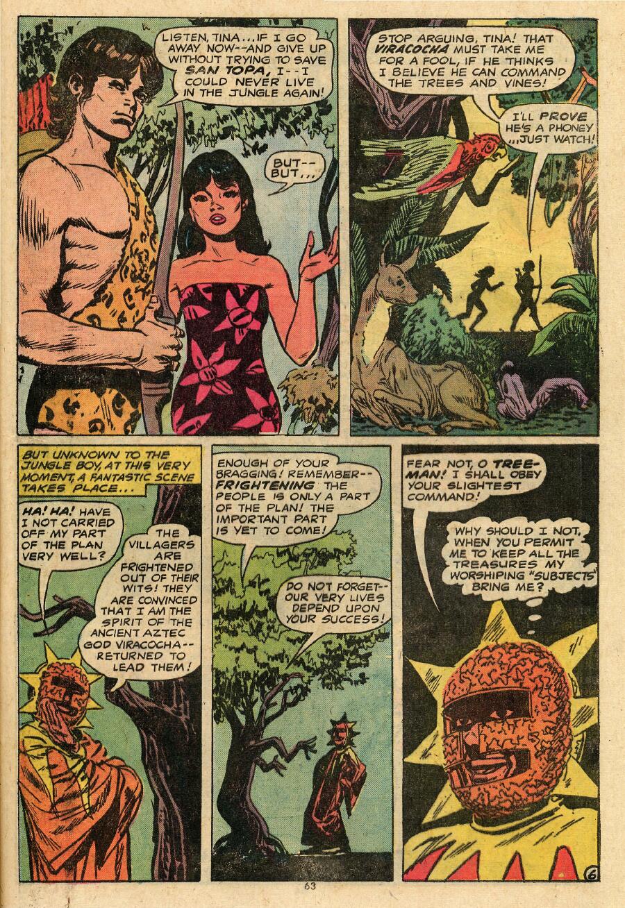 Read online Tarzan (1972) comic -  Issue #231 - 65