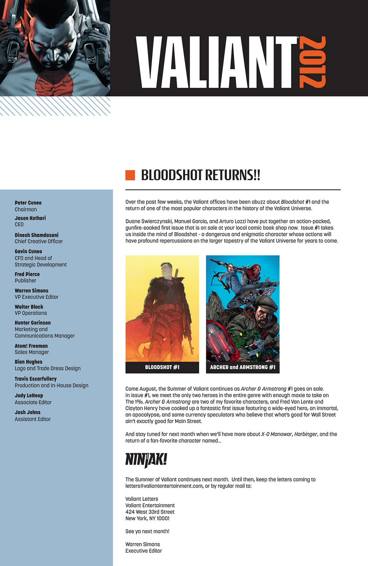 Read online Bloodshot (2012) comic -  Issue #1 - 28