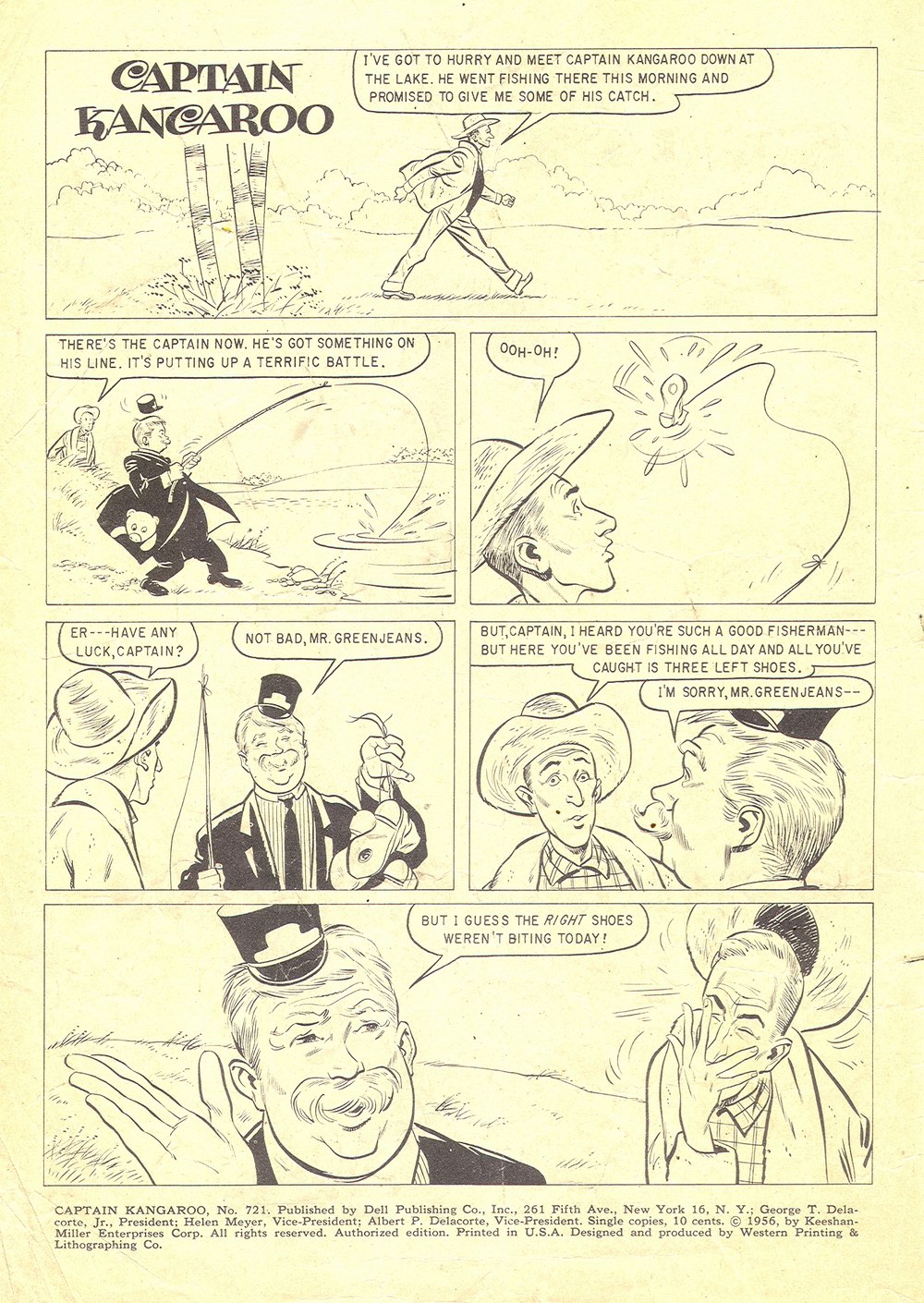 Read online Four Color Comics comic -  Issue #721 - 2