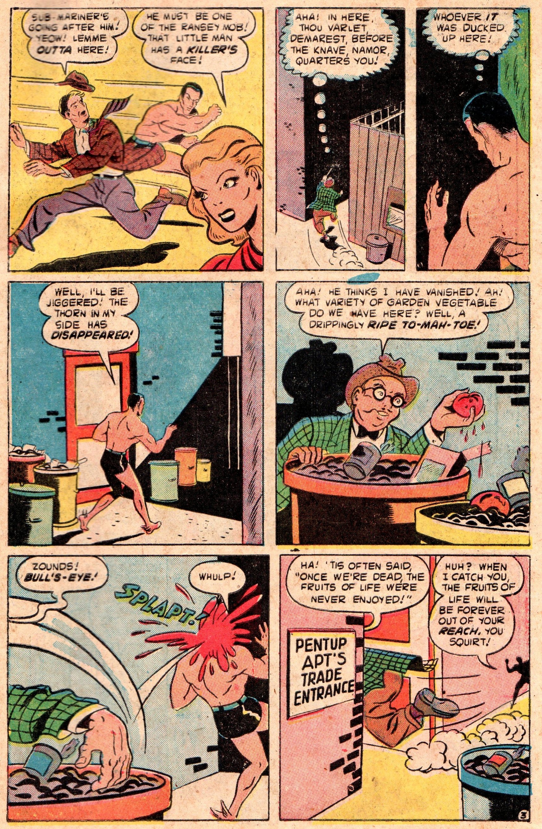 Read online Sub-Mariner Comics comic -  Issue #28 - 31