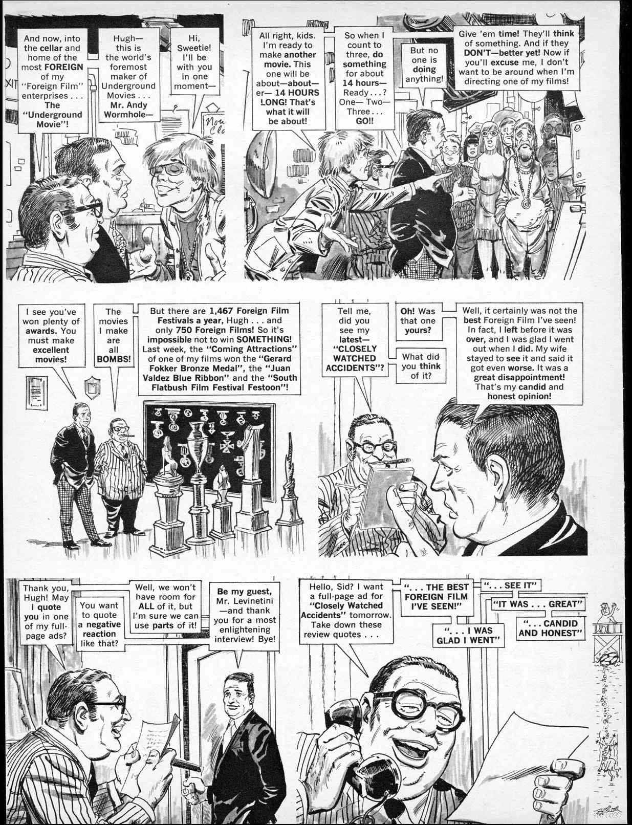 Read online MAD comic -  Issue #128 - 22