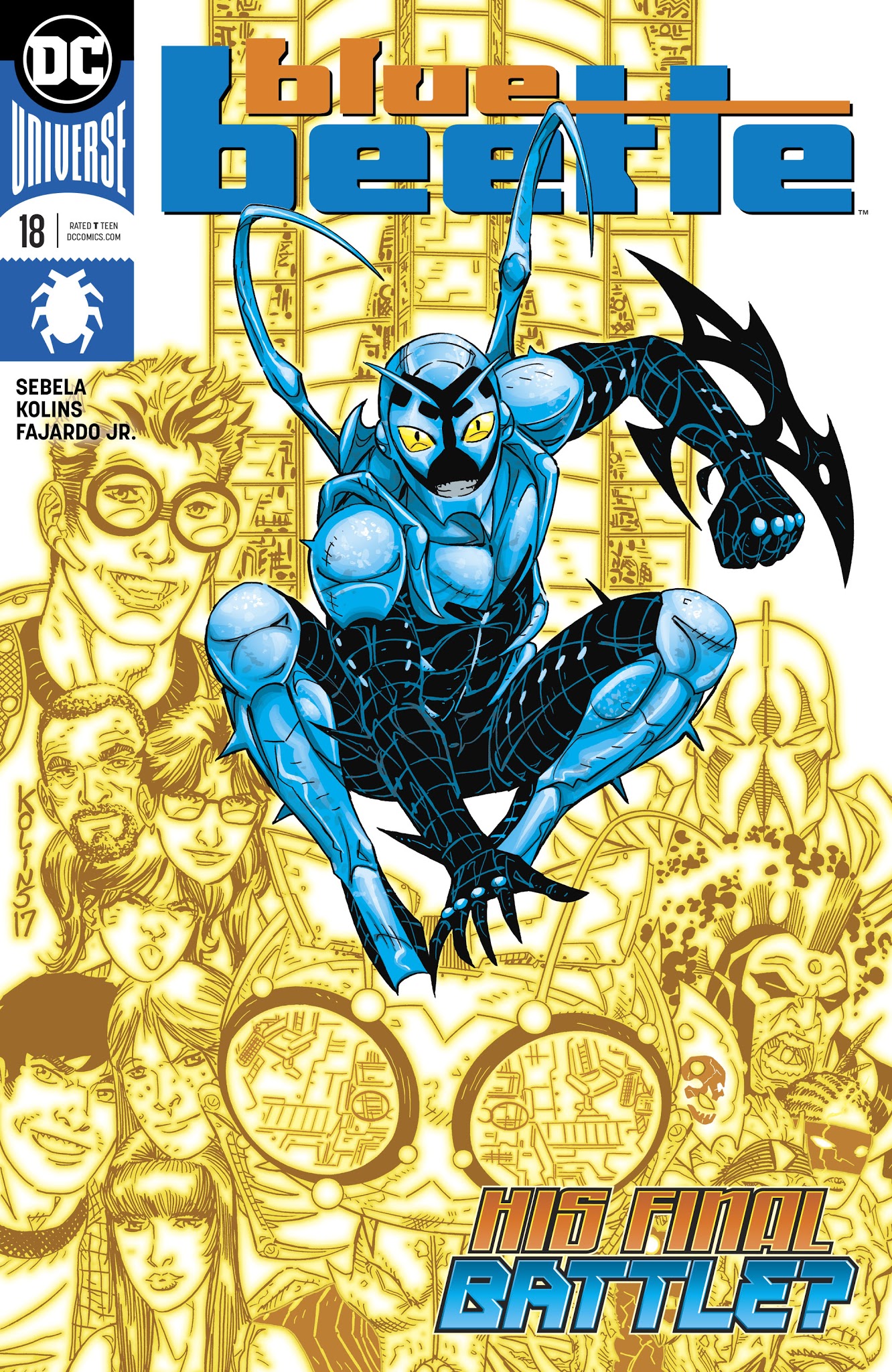Read online Blue Beetle (2016) comic -  Issue #18 - 1