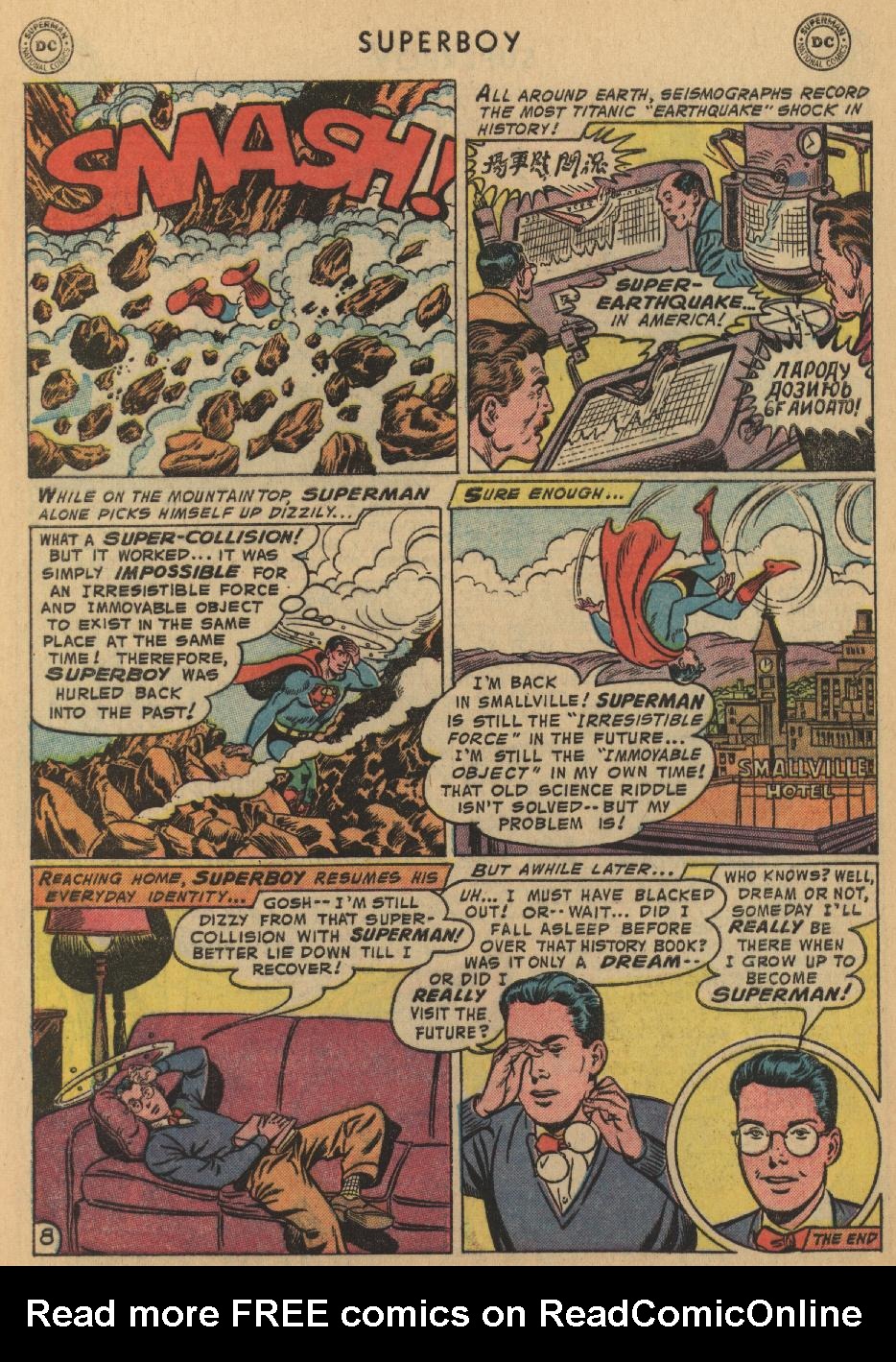 Read online Superboy (1949) comic -  Issue #47 - 29