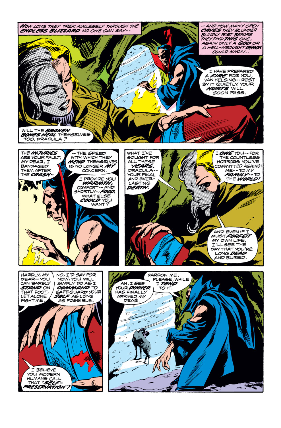 Read online Tomb of Dracula (1972) comic -  Issue #19 - 4