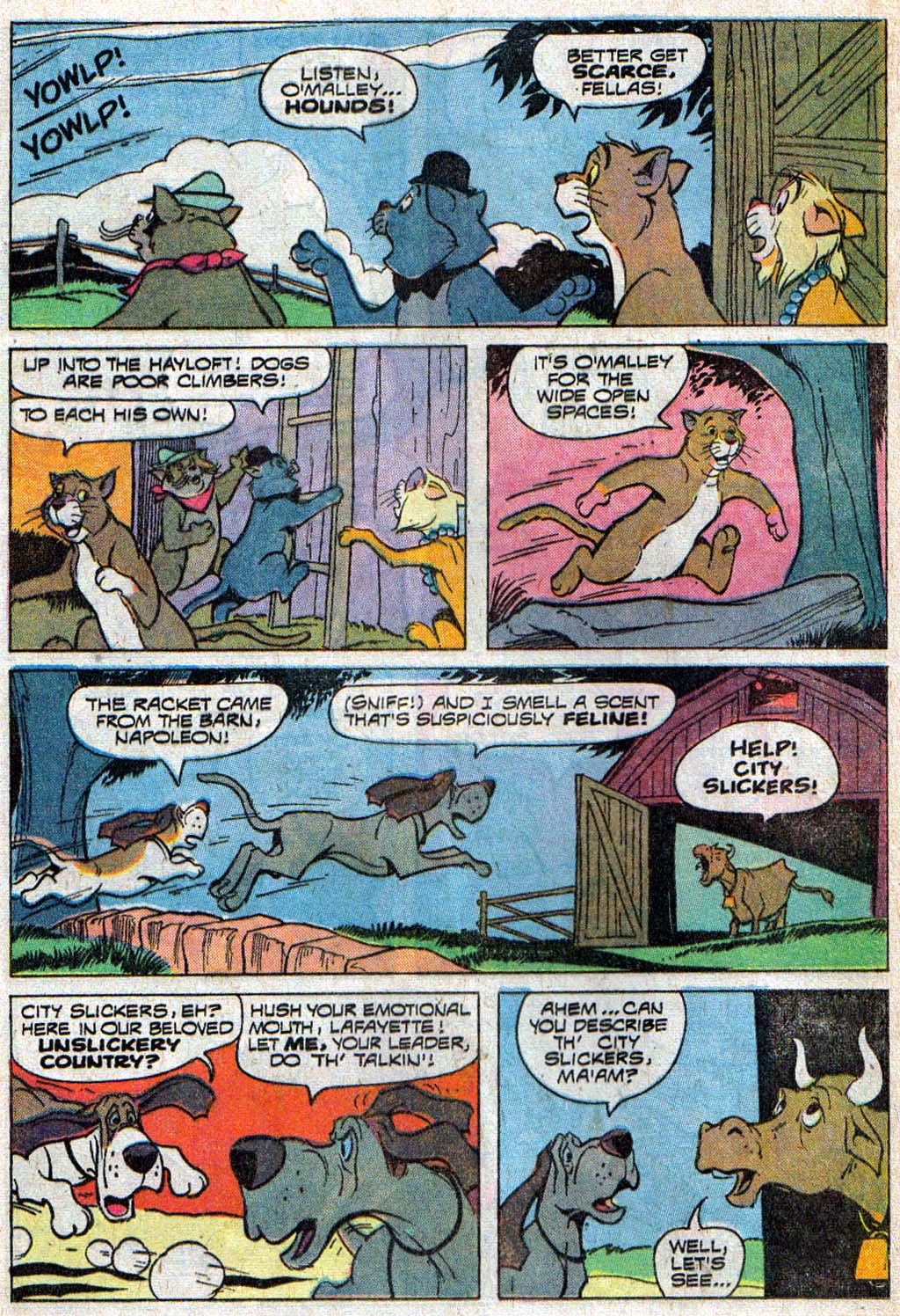 Read online O'Malley and the Alley Cats comic -  Issue #4 - 10