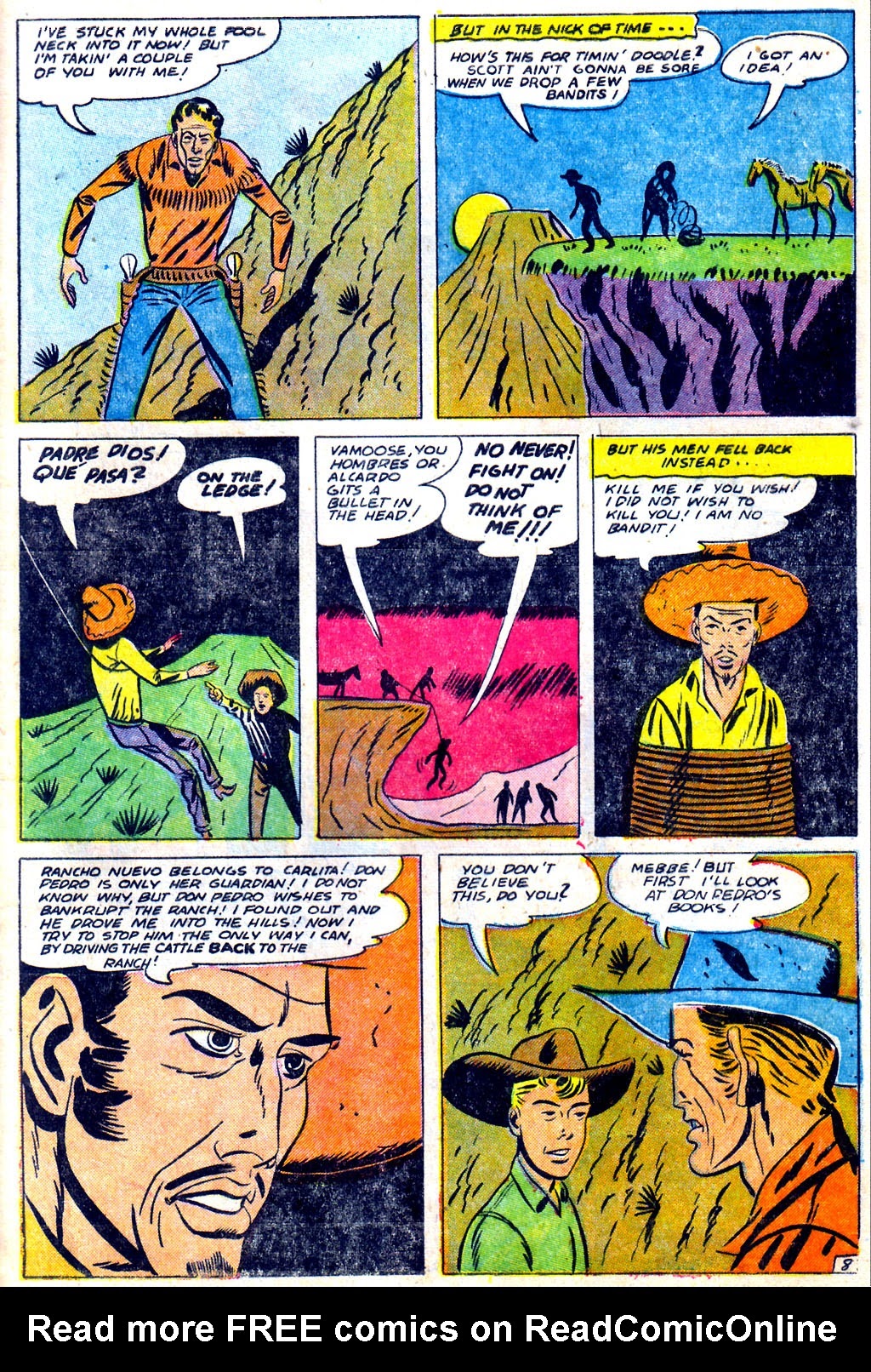 Read online Range Busters comic -  Issue #8 - 9