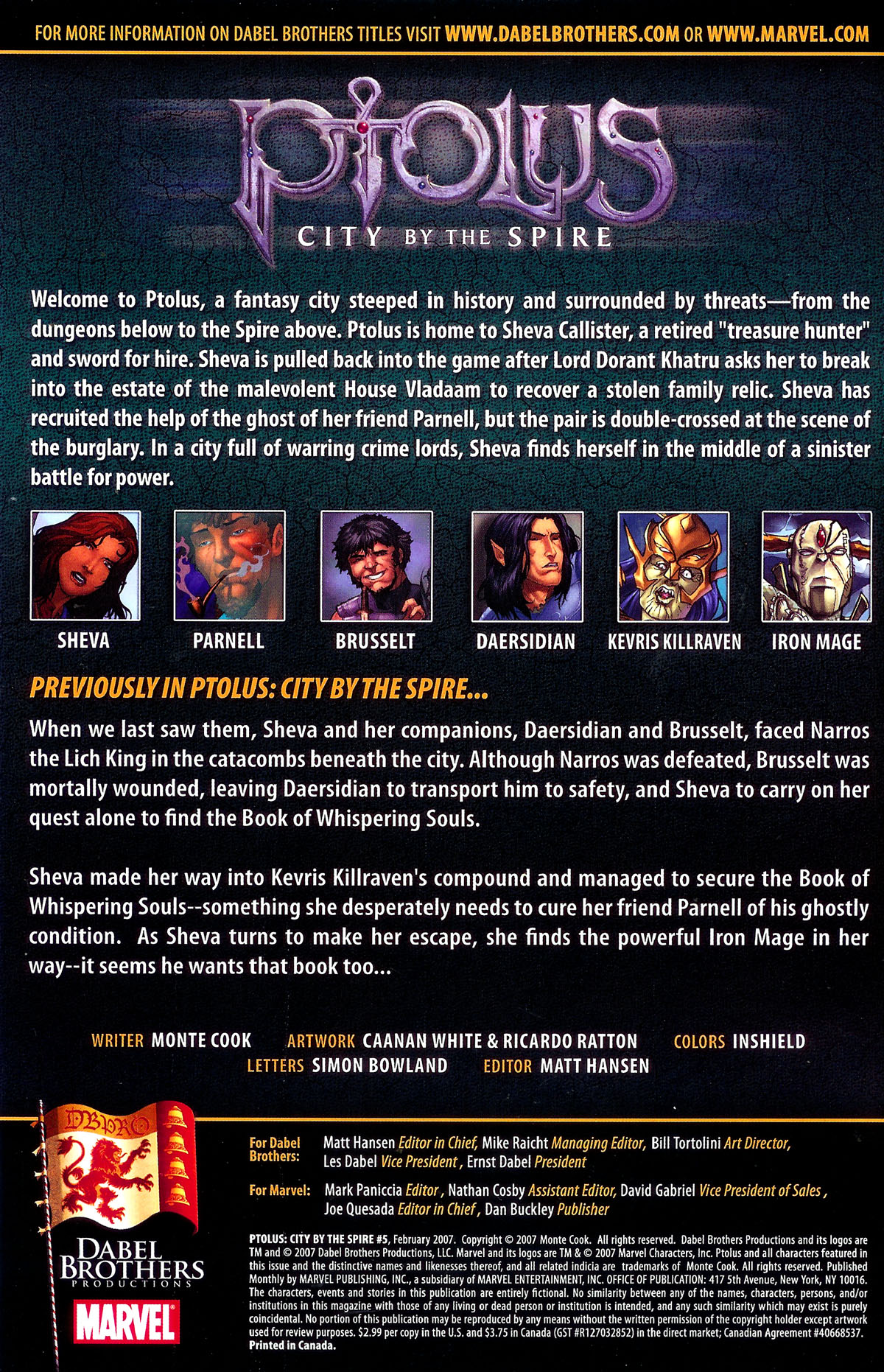 Read online Ptolus: City by the Spire comic -  Issue #5 - 2