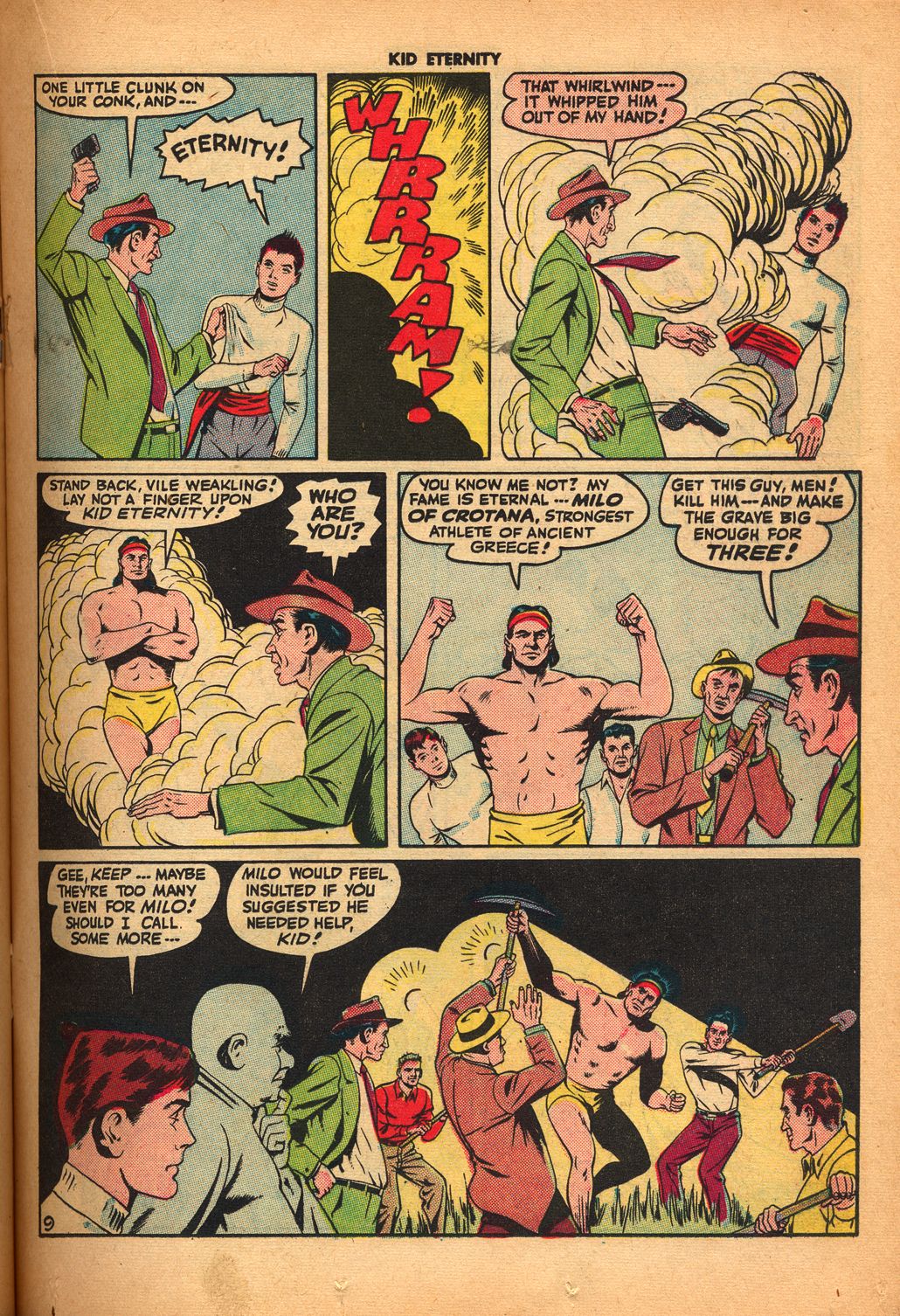 Read online Kid Eternity (1946) comic -  Issue #5 - 23