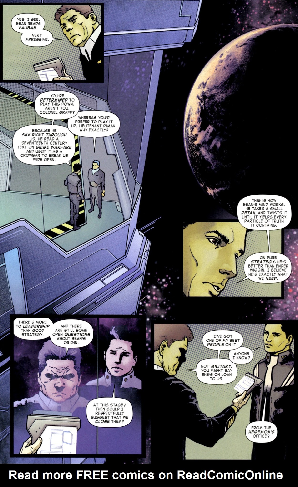 Read online Ender's Shadow: Battle School comic -  Issue #4 - 5