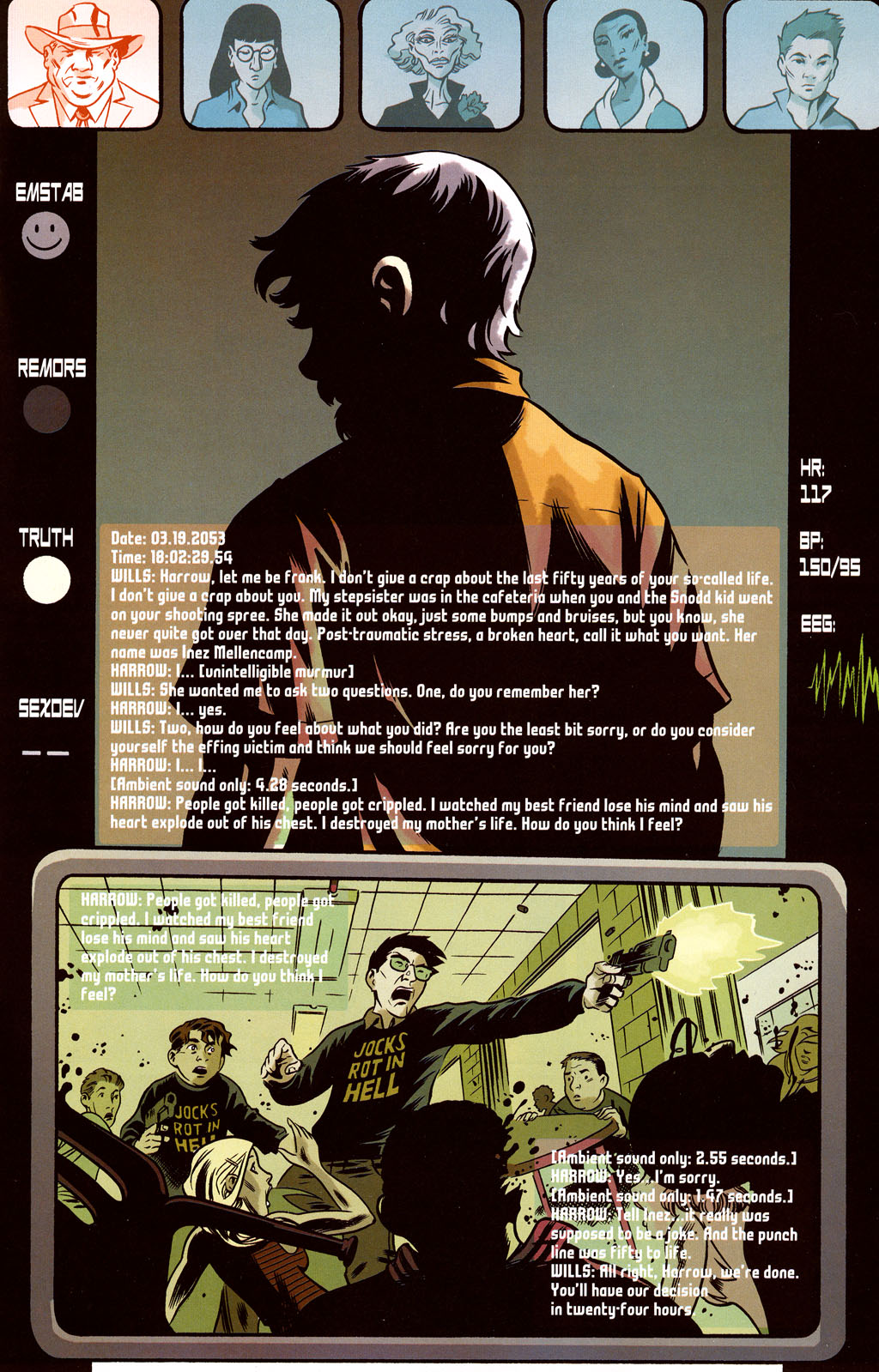 Read online Hard Time Season Two comic -  Issue #7 - 19