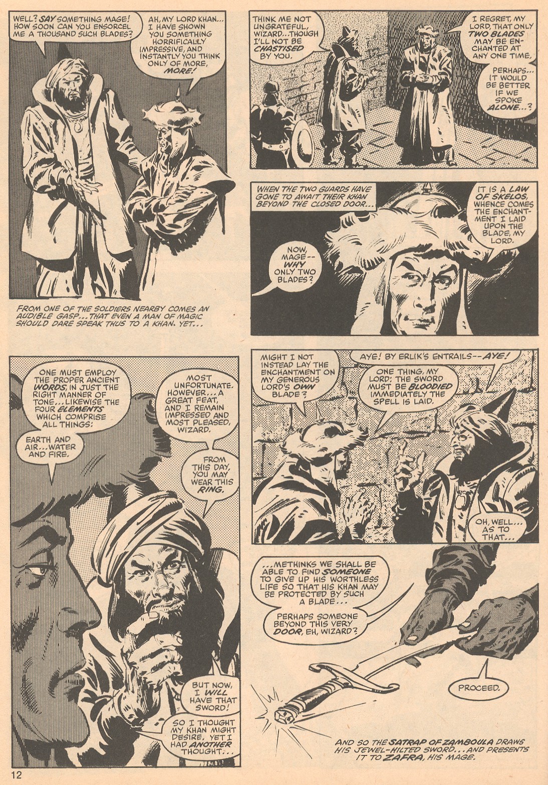 The Savage Sword Of Conan issue 56 - Page 12