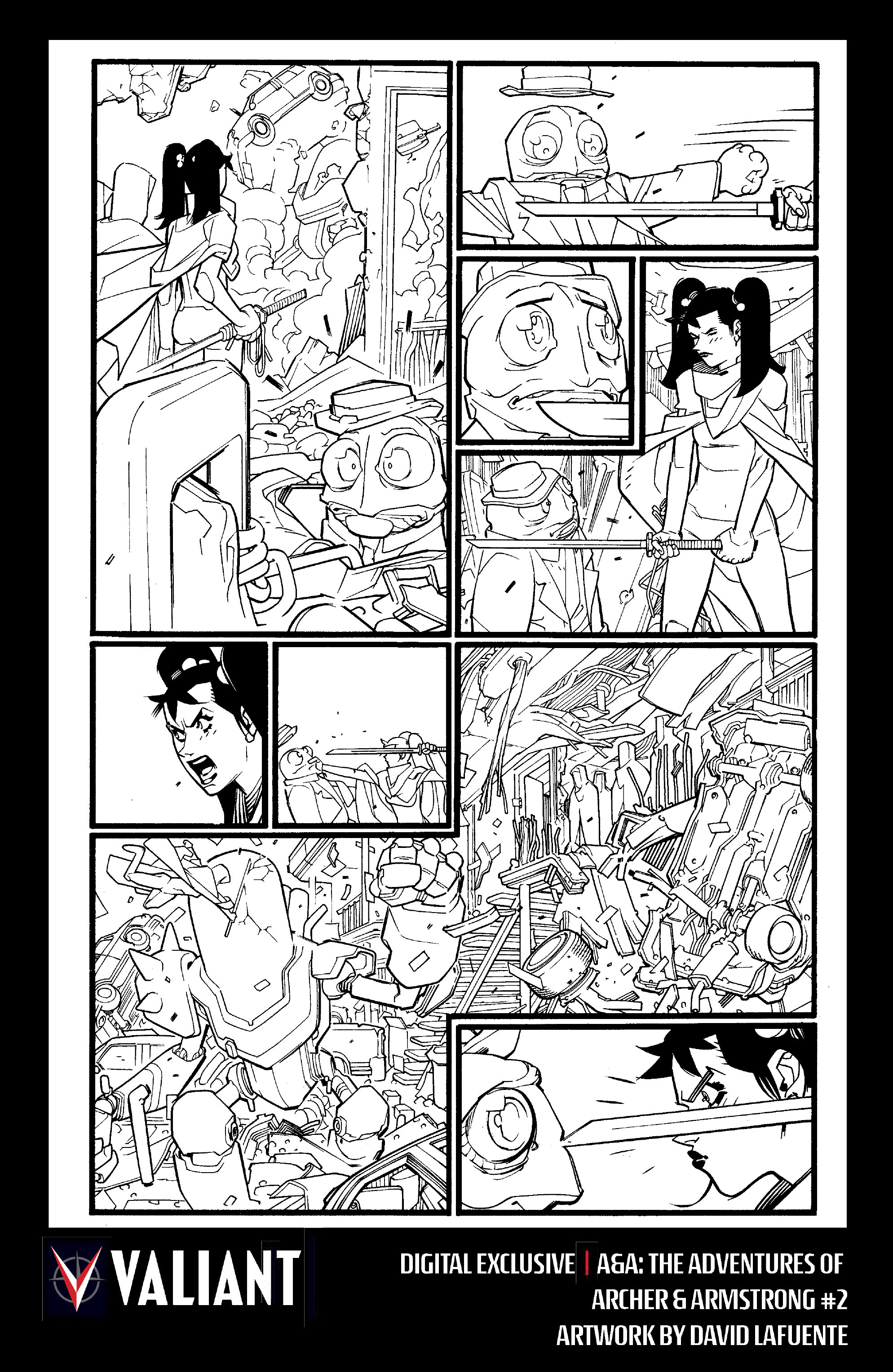 Read online A&A: The Adventures of Archer & Armstrong comic -  Issue #2 - 36