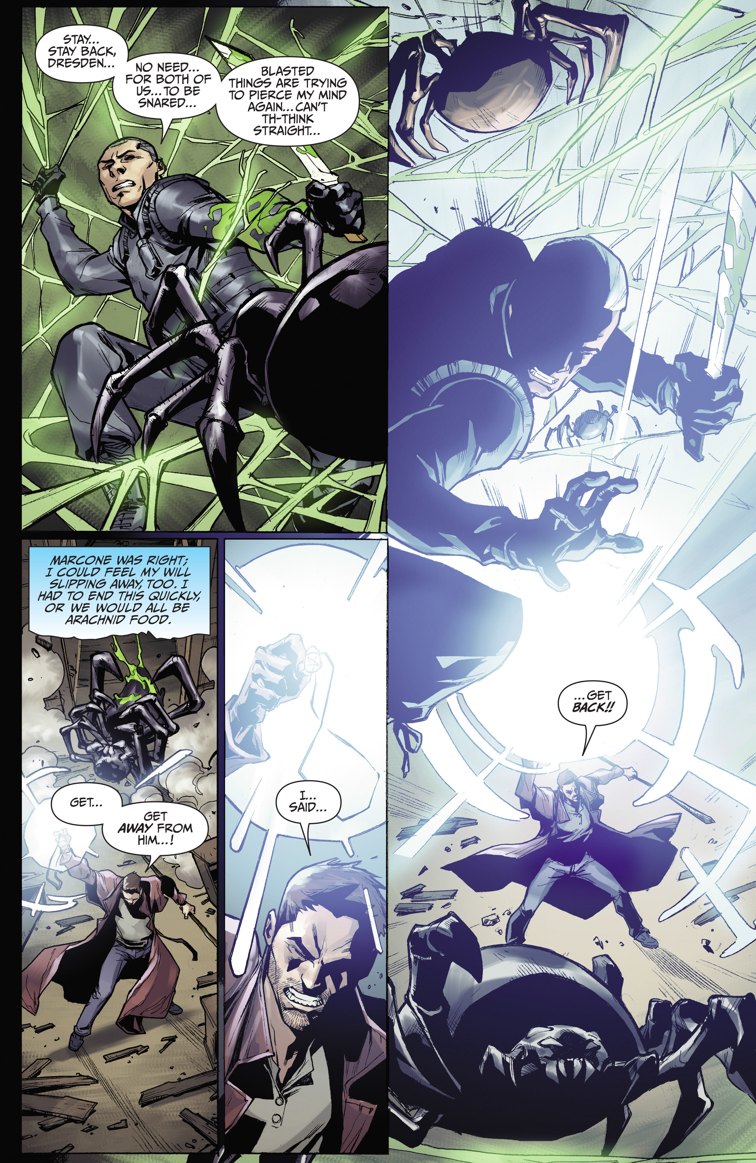 Read online Jim Butcher's The Dresden Files: Down Town comic -  Issue #4 - 17