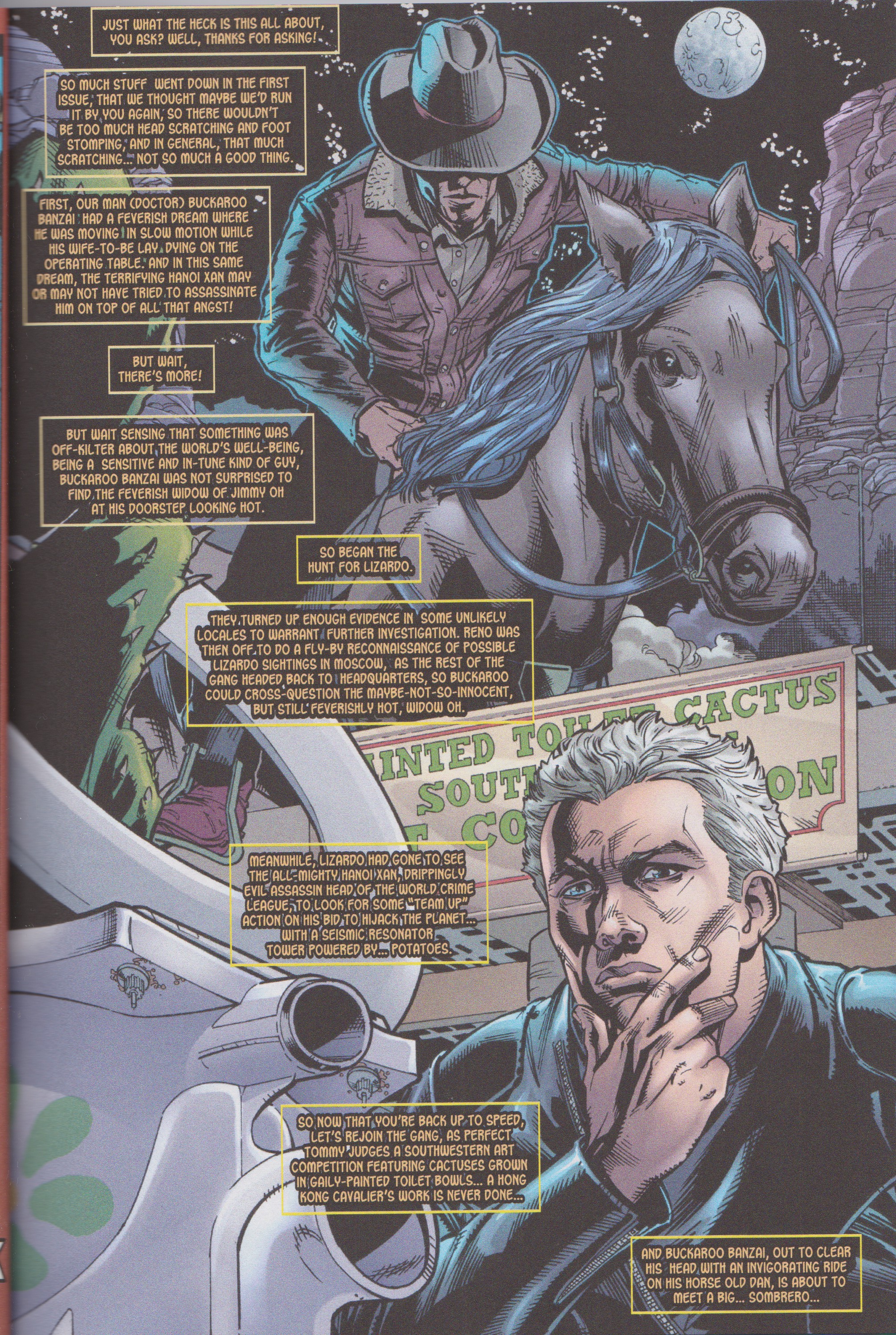 Read online Buckaroo Banzai: Return of the Screw (2007) comic -  Issue # TPB - 30