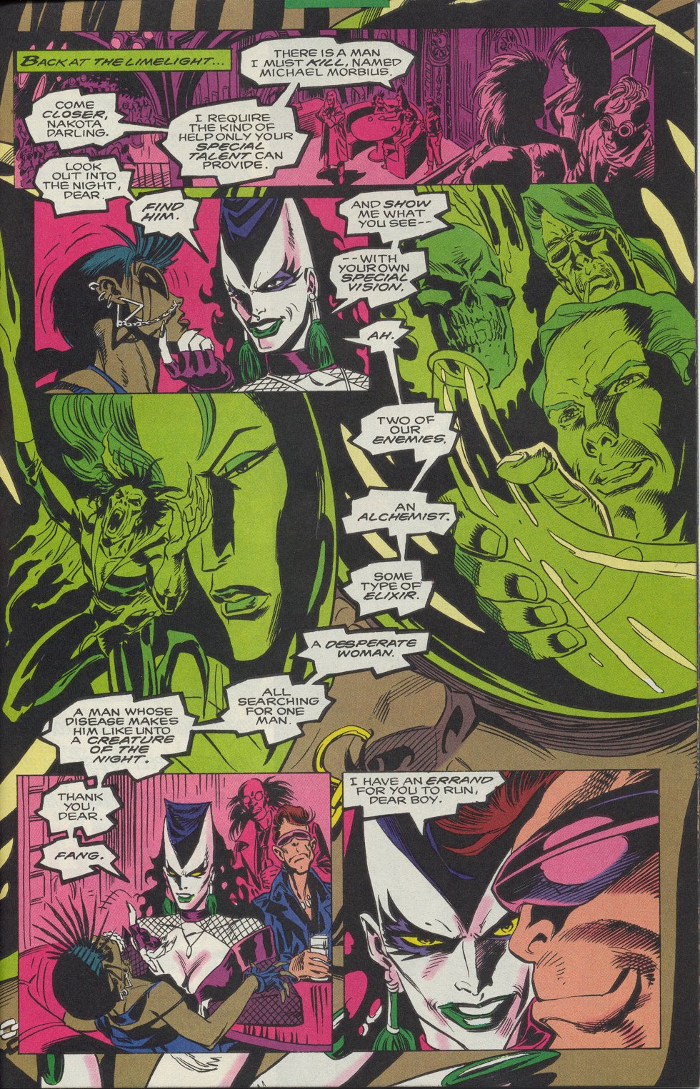 Read online Morbius: The Living Vampire (1992) comic -  Issue #1 - 14