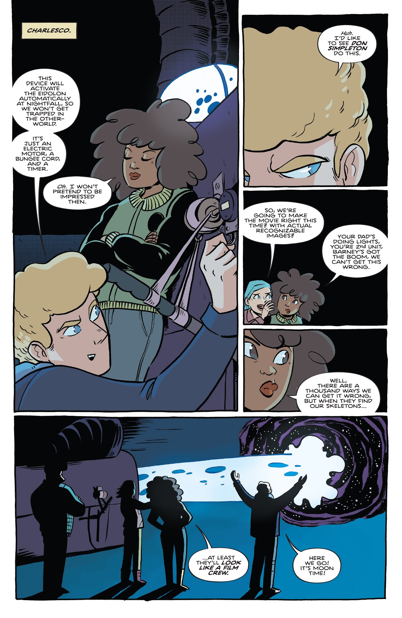 Read online By Night comic -  Issue #4 - 5