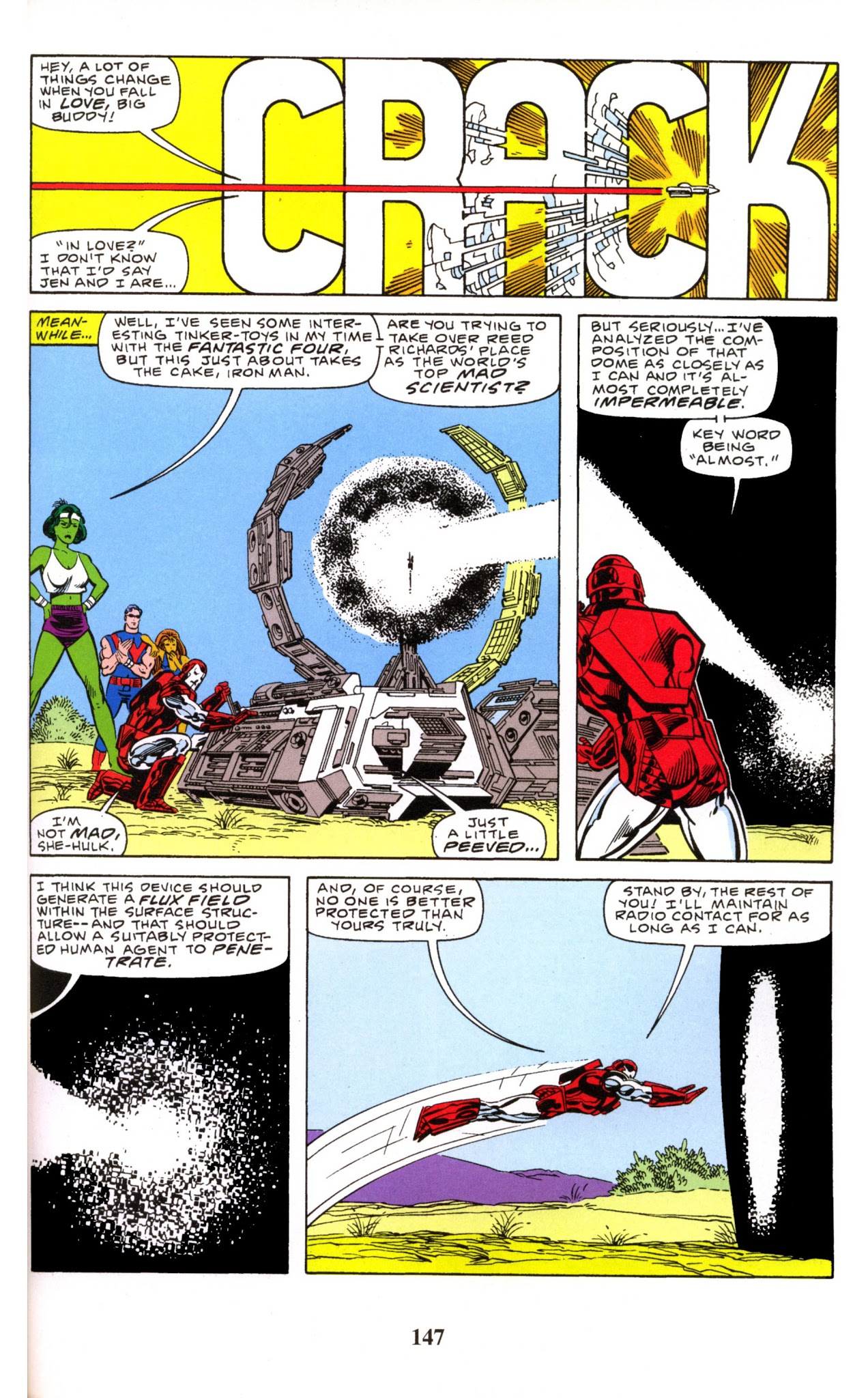 Read online Fantastic Four Visionaries: John Byrne comic -  Issue # TPB 8 - 148