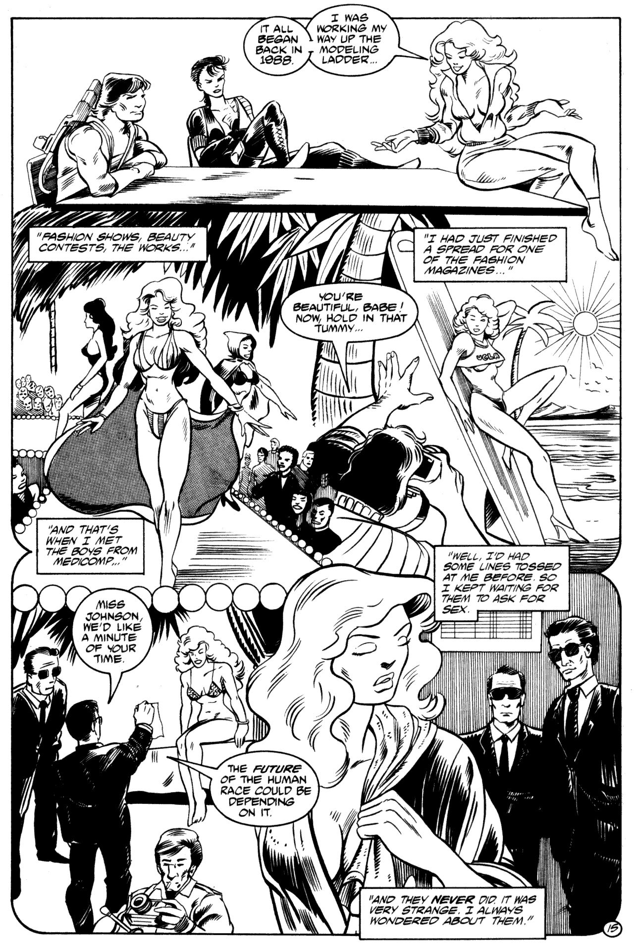 Read online Solo Ex-Mutants comic -  Issue #6 - 17
