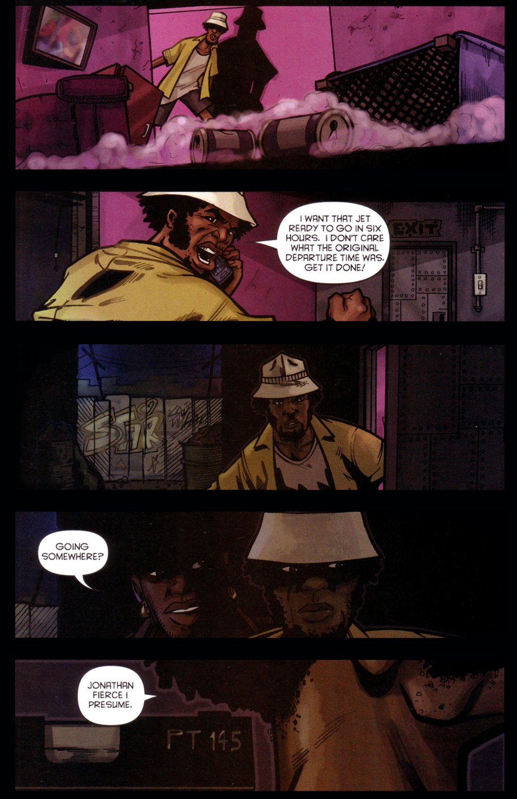 Read online Fierce comic -  Issue #4 - 5