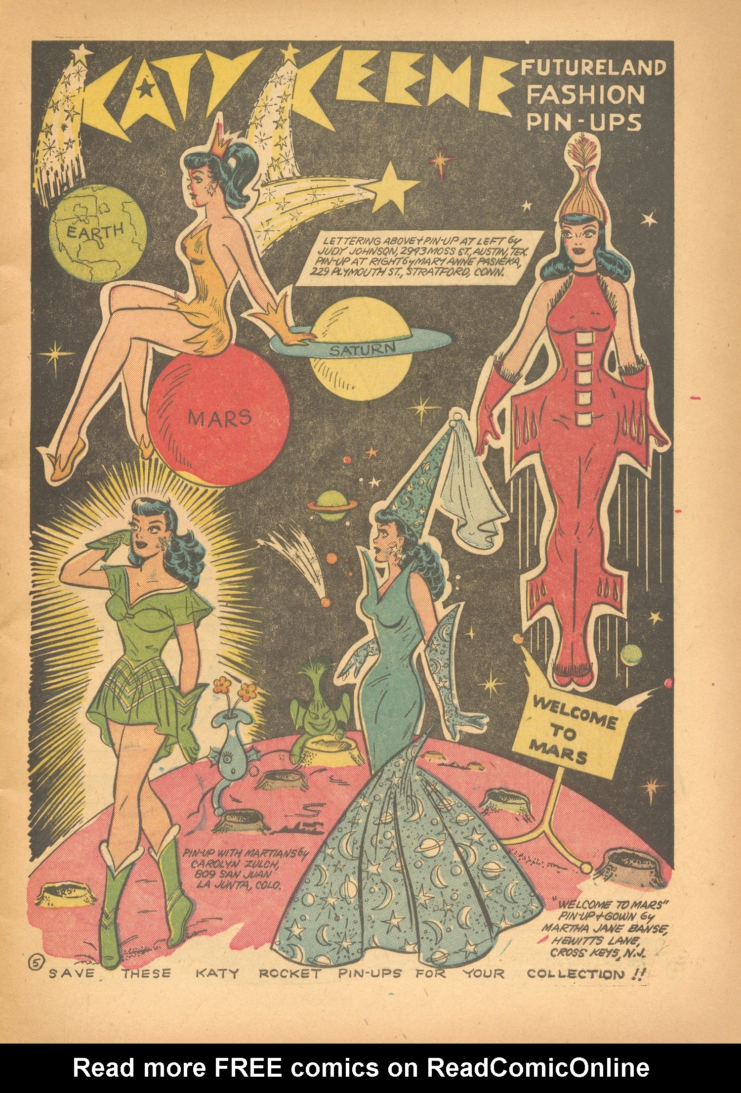 Read online Katy Keene Fashion Book comic -  Issue #2 - 7