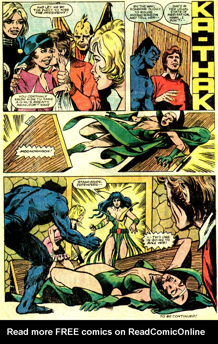 Read online The Defenders (1972) comic -  Issue #138 - 23