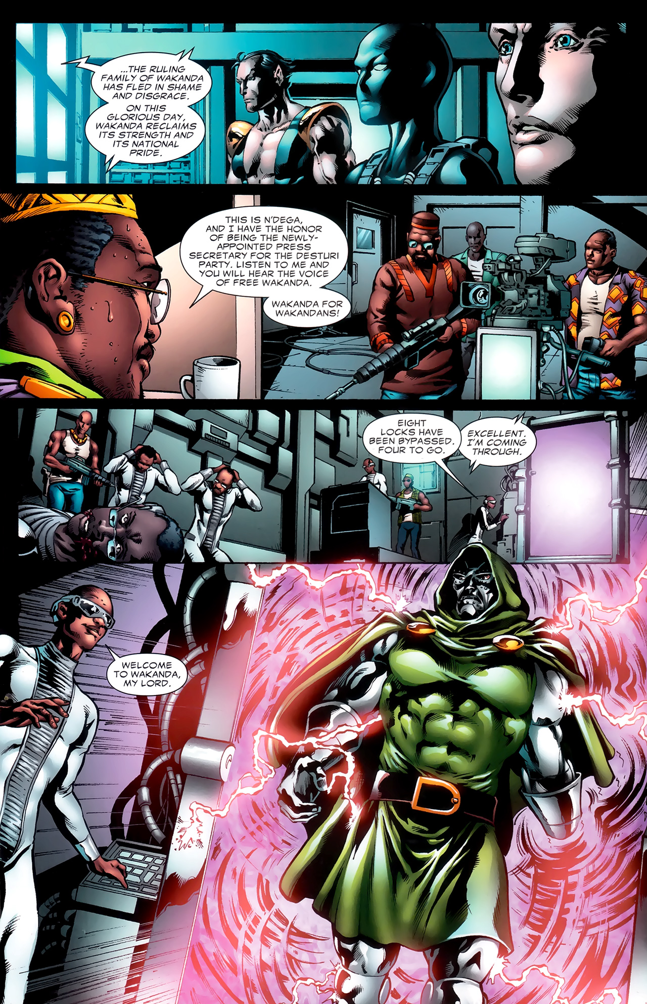 Read online Black Panther (2009) comic -  Issue #12 - 21