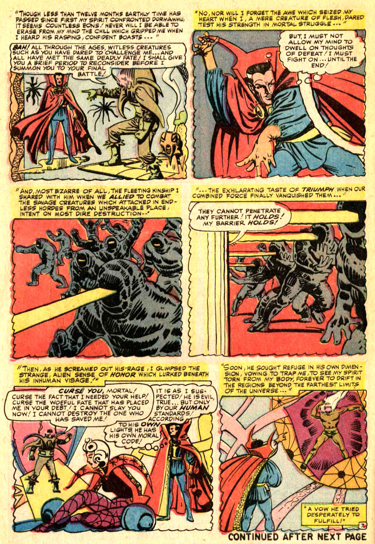 Read online Marvel Masterworks: Doctor Strange comic -  Issue # TPB 2 - 61