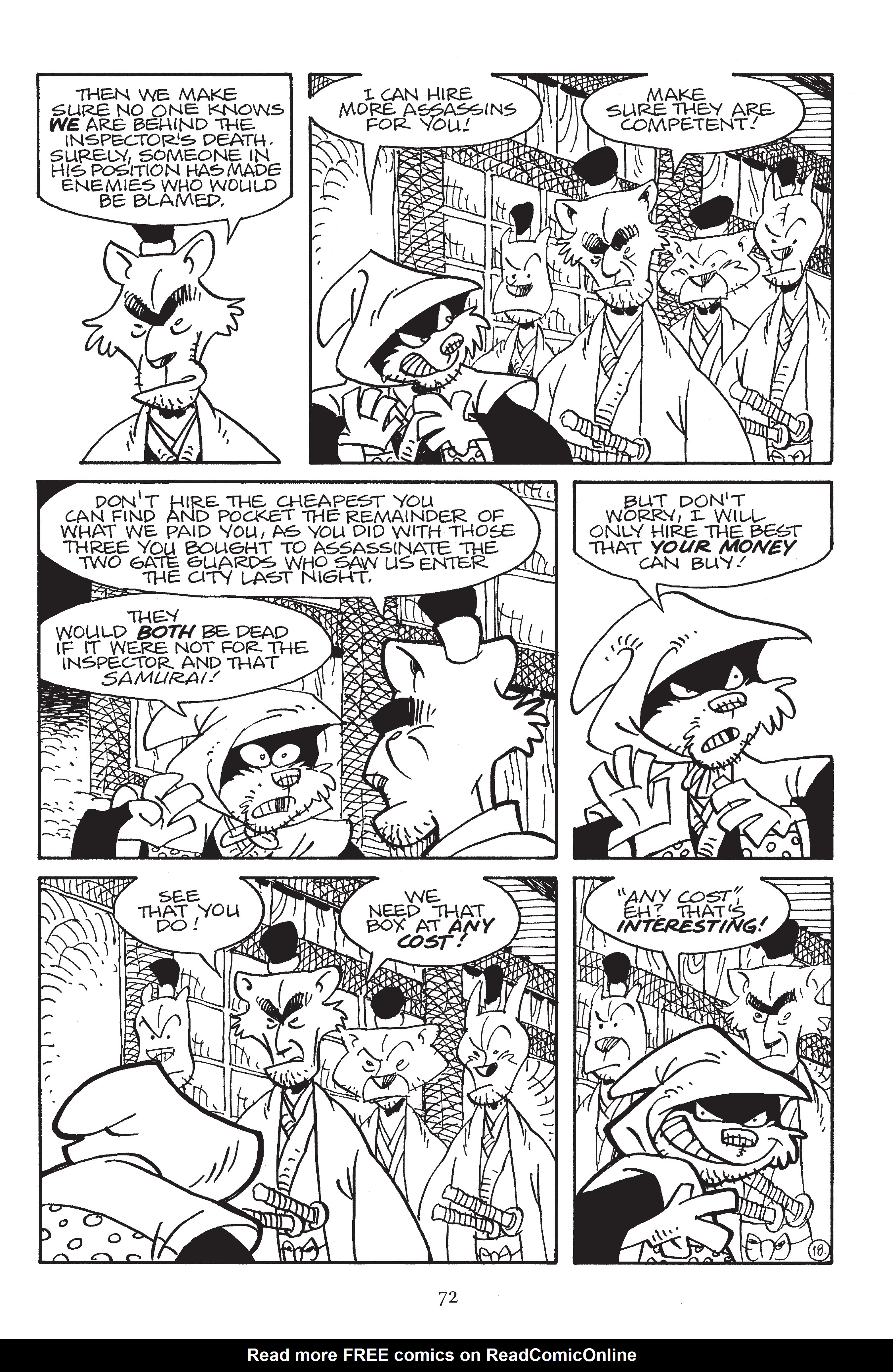 Read online Usagi Yojimbo: The Hidden comic -  Issue # _TPB (Part 1) - 71