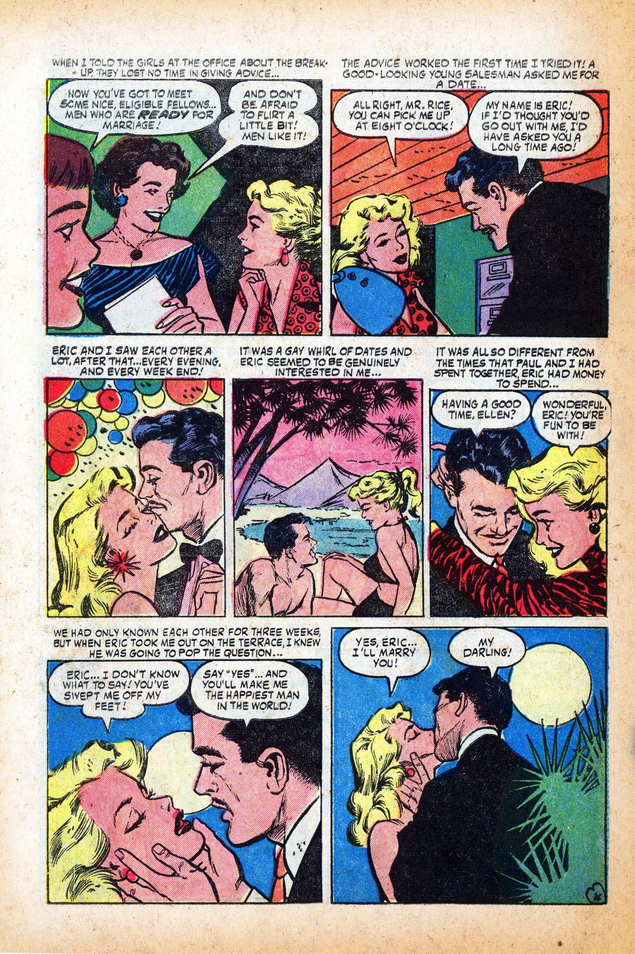 Read online Love Romances comic -  Issue #47 - 6