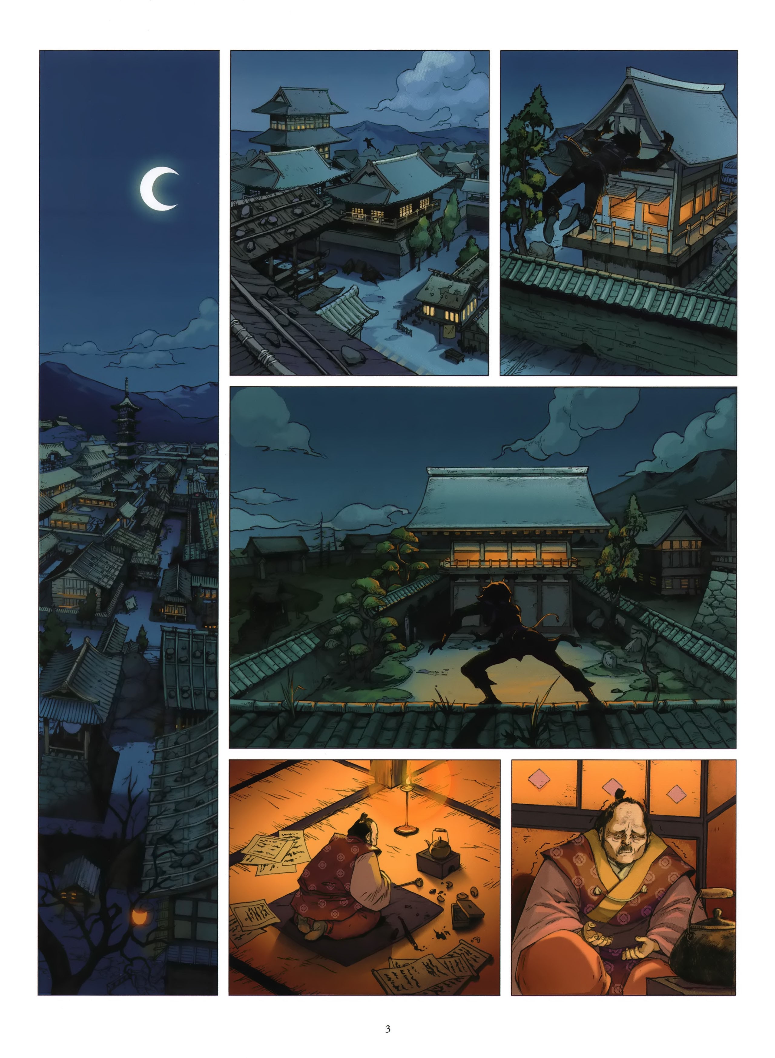 Read online Shadow of the Shinobi comic -  Issue #1 - 4