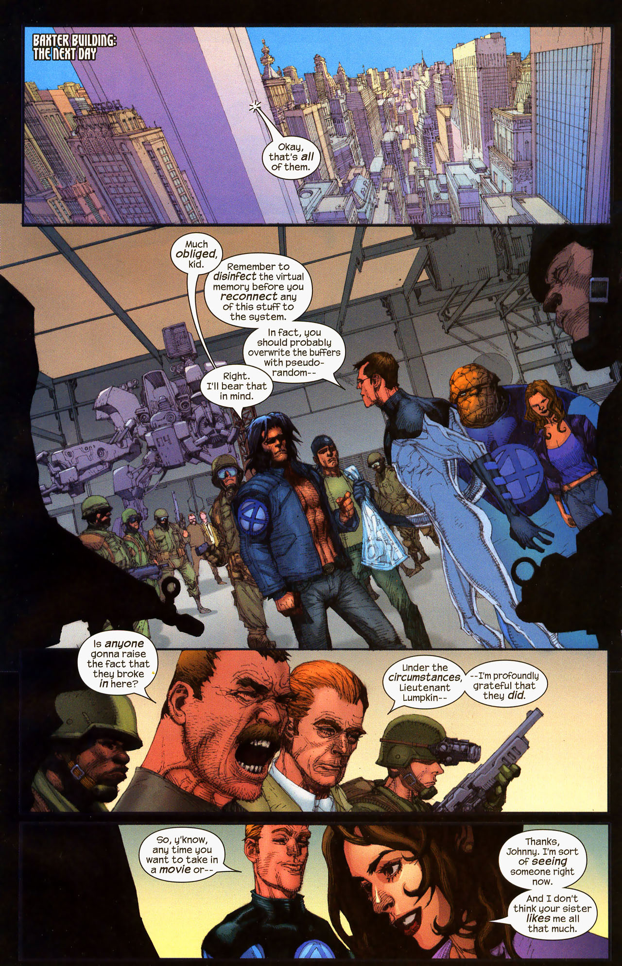 Read online Ultimate Fantastic Four/X-Men comic -  Issue # Full - 24