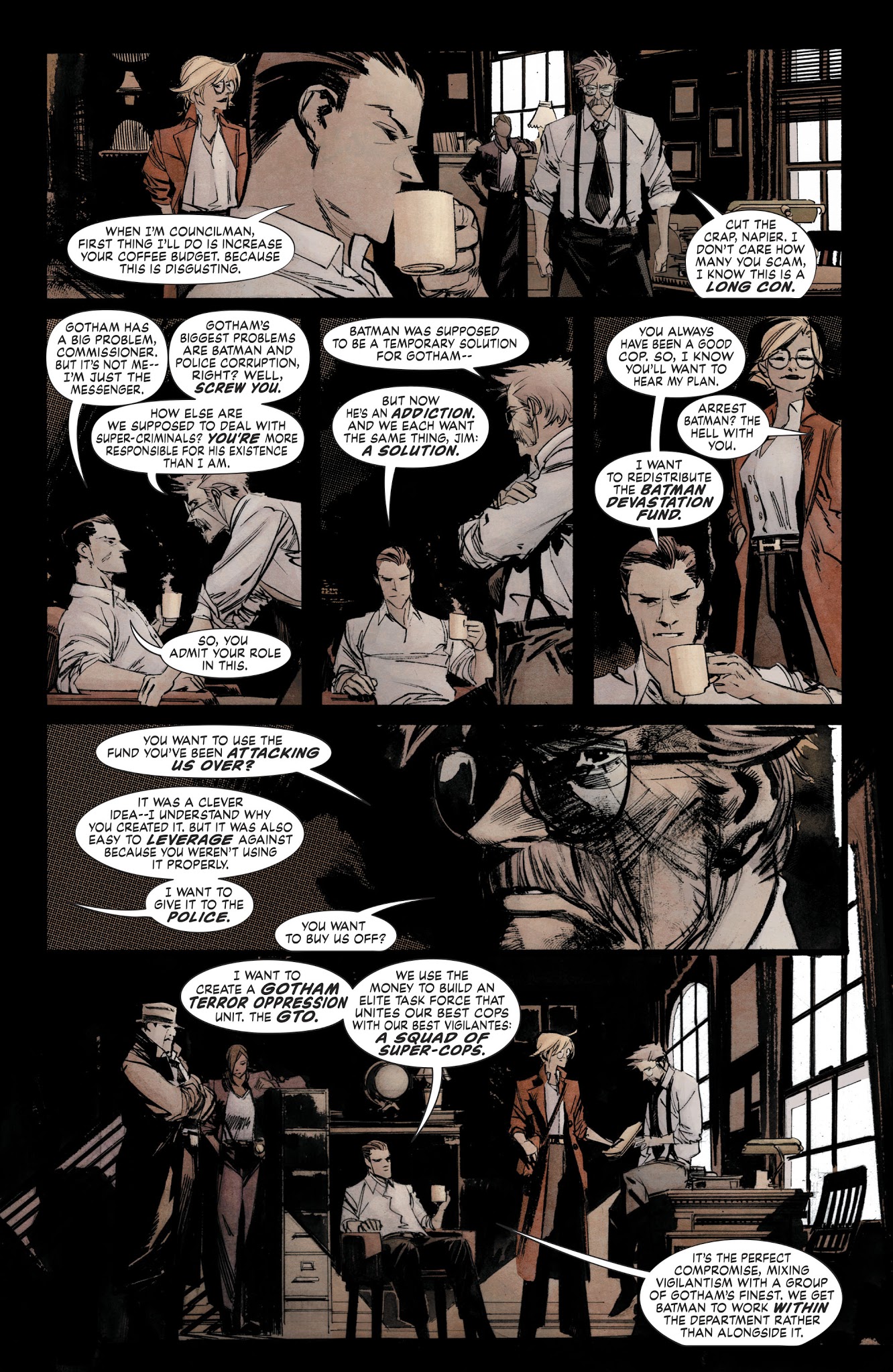 Read online Batman: White Knight comic -  Issue #4 - 11