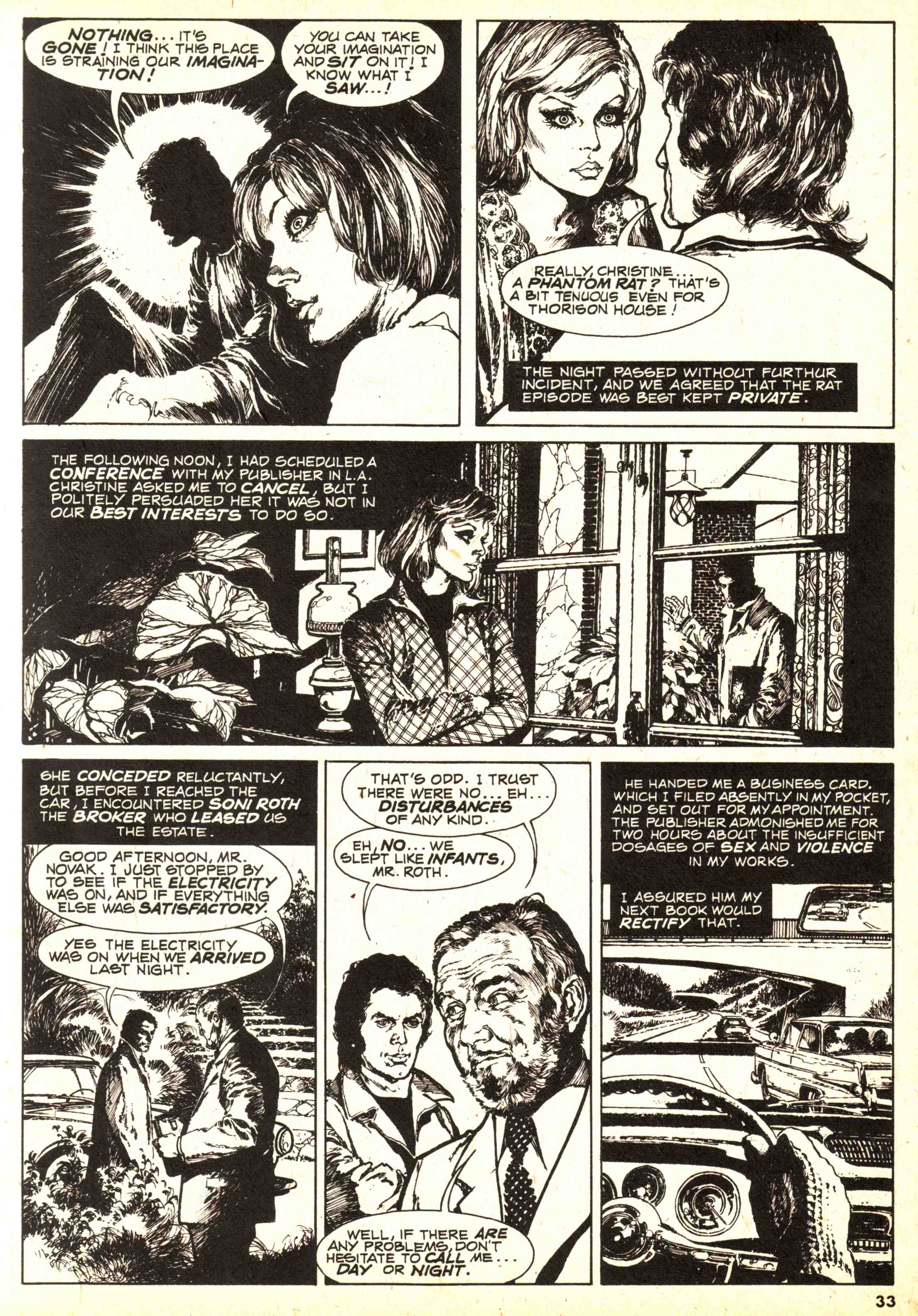 Read online Vampirella (1969) comic -  Issue #52 - 33