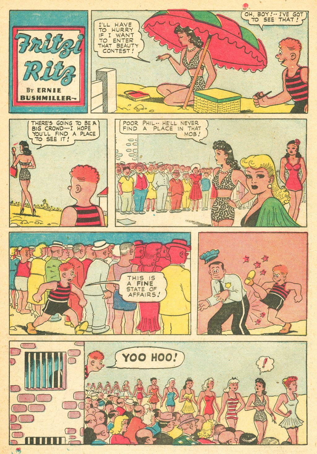 Read online Fritzi Ritz (1953) comic -  Issue #46 - 16