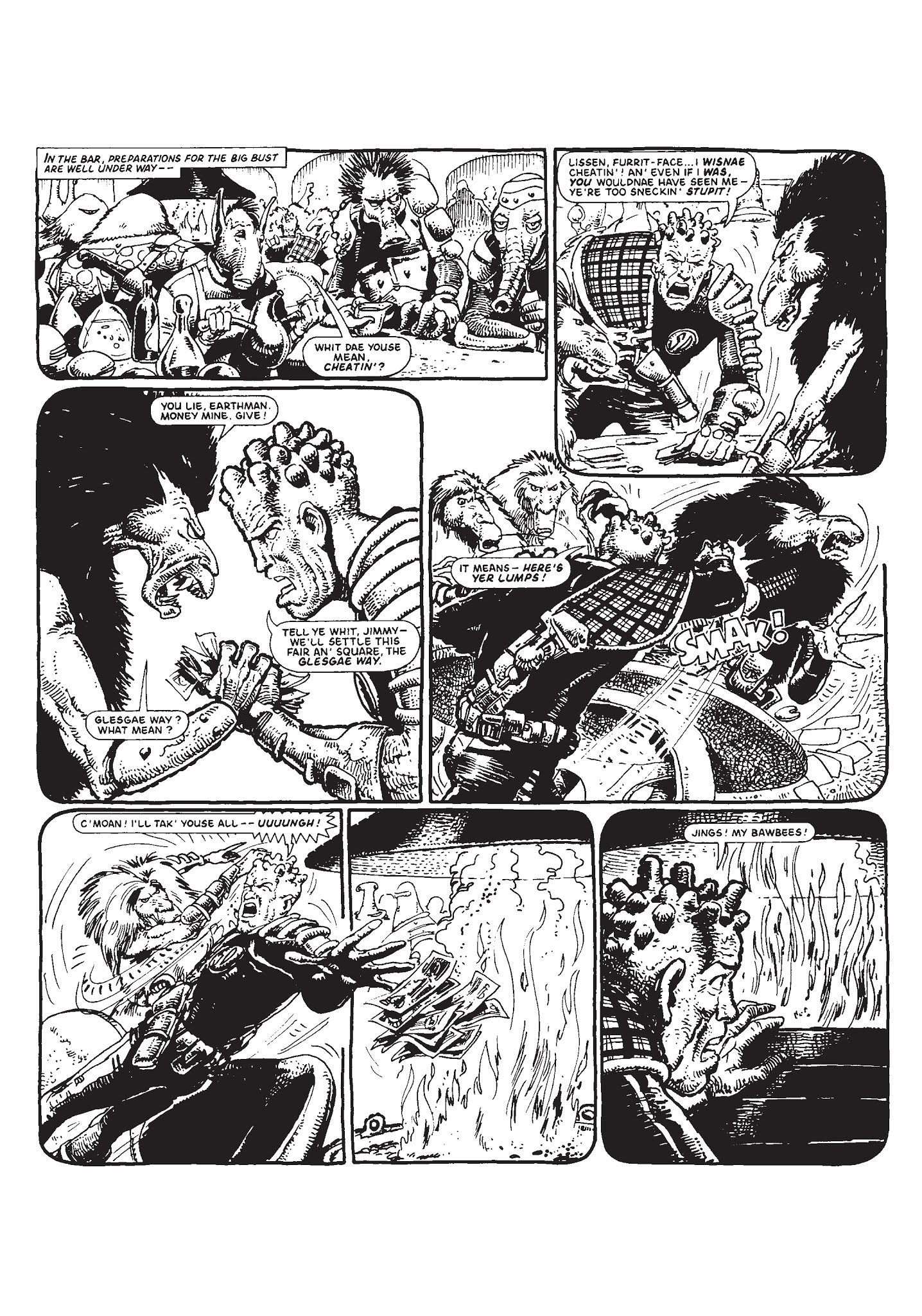Read online Strontium Dog: Search/Destroy Agency Files comic -  Issue # TPB 3 (Part 1) - 7