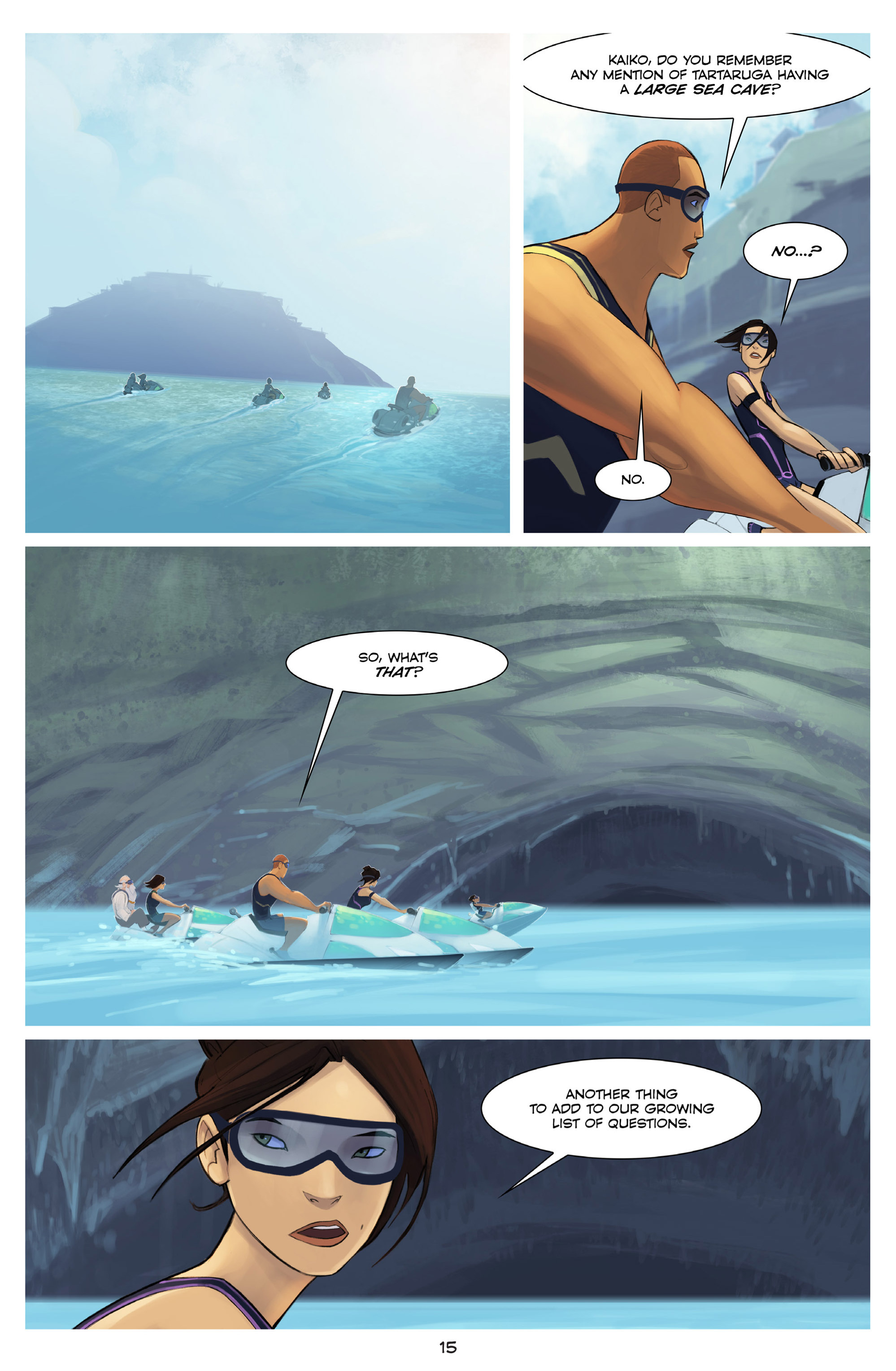 Read online The Deep: The Vanishing Island comic -  Issue #1 - 17