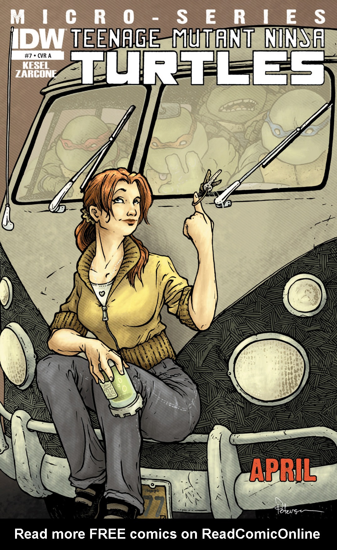 Read online Teenage Mutant Ninja Turtles Micro-Series comic -  Issue #7 - 1