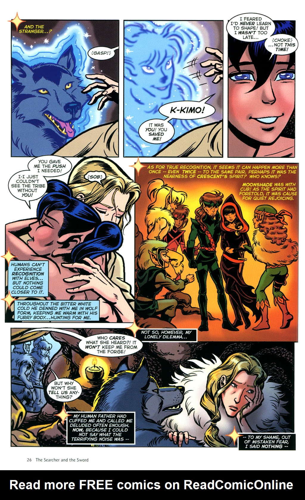 Read online Elfquest: The Searcher and the Sword comic -  Issue # TPB - 27