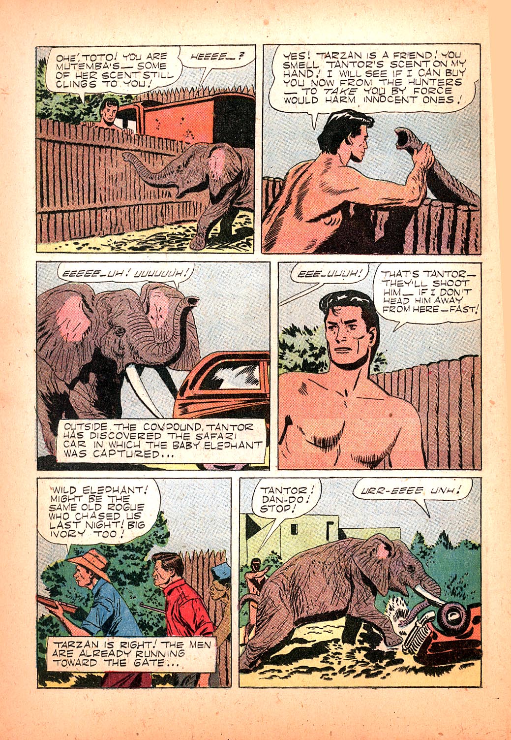Read online Tarzan (1948) comic -  Issue #69 - 12