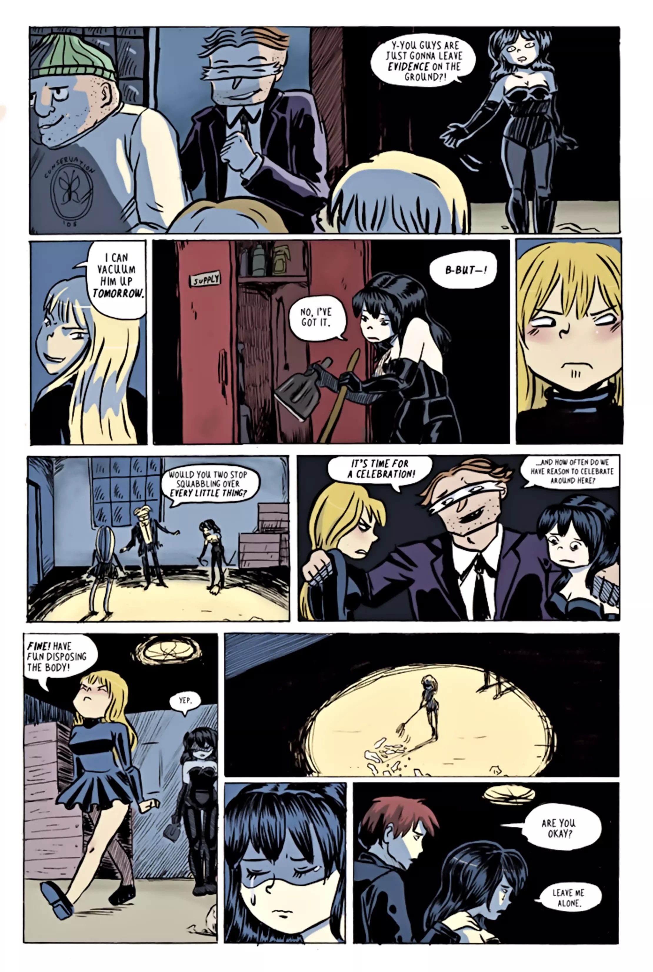 Read online Henchgirl comic -  Issue #5 - 12