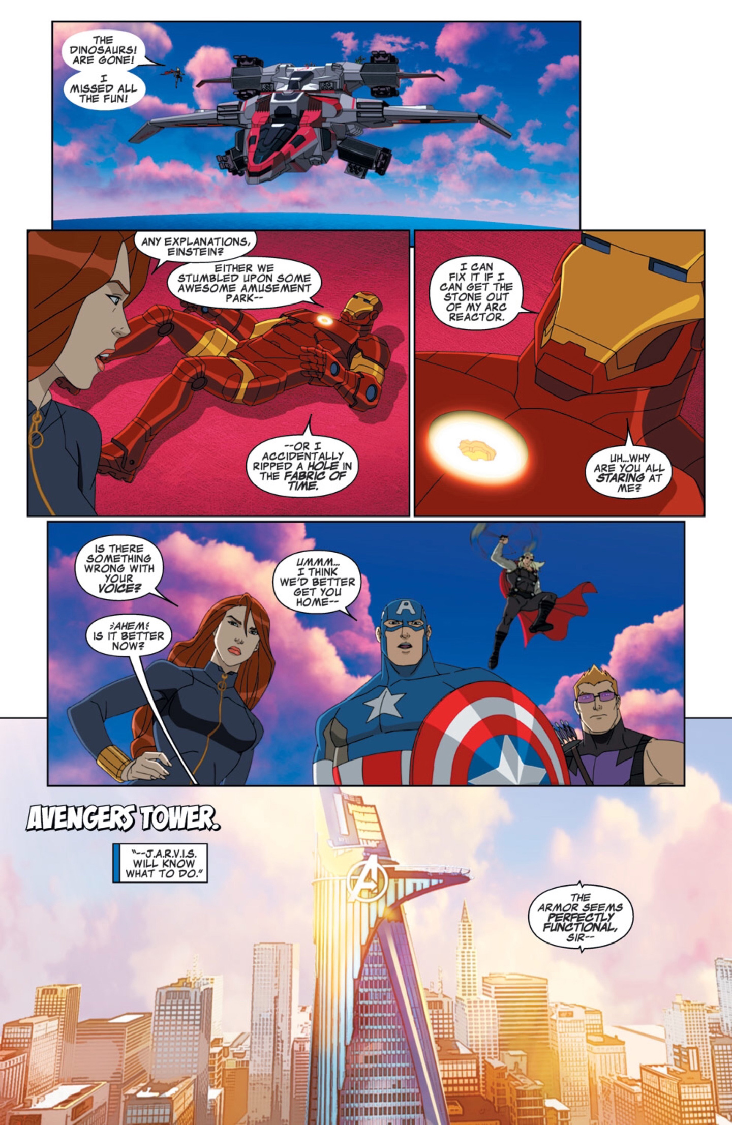 Read online Marvel Universe Avengers Assemble Season 2 comic -  Issue #6 - 7